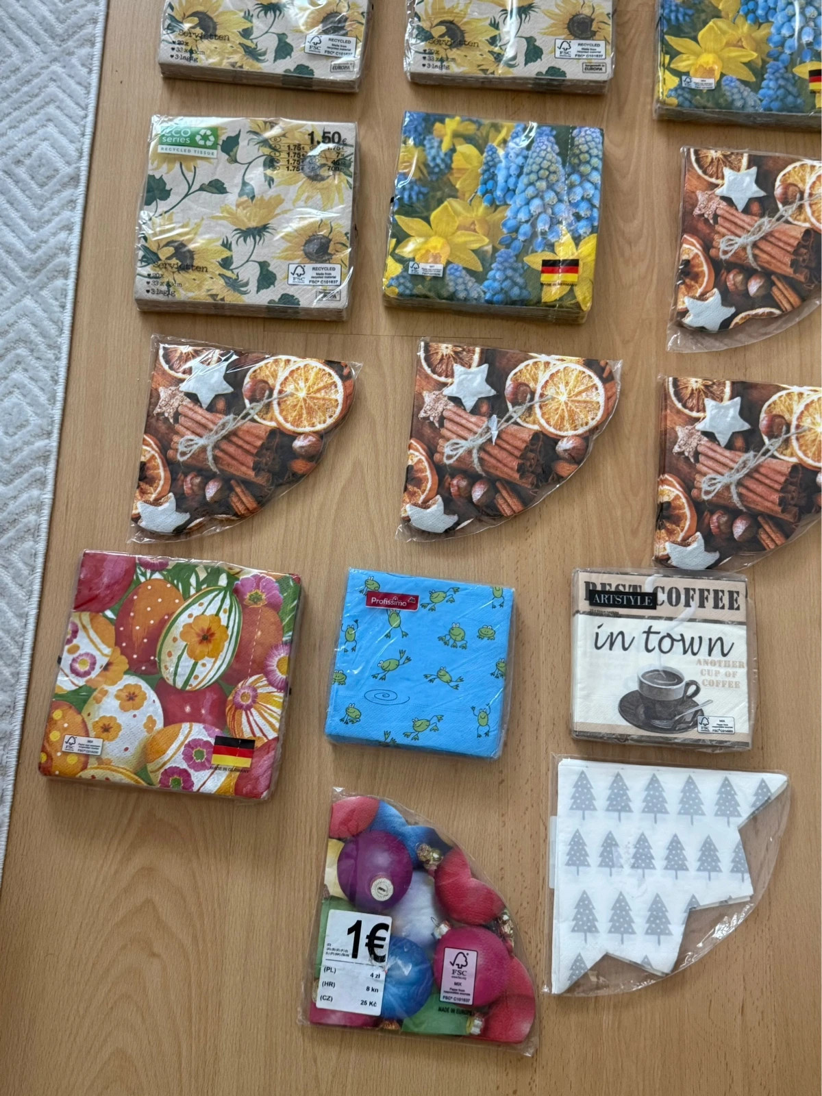 17x Serviettenpakete 4