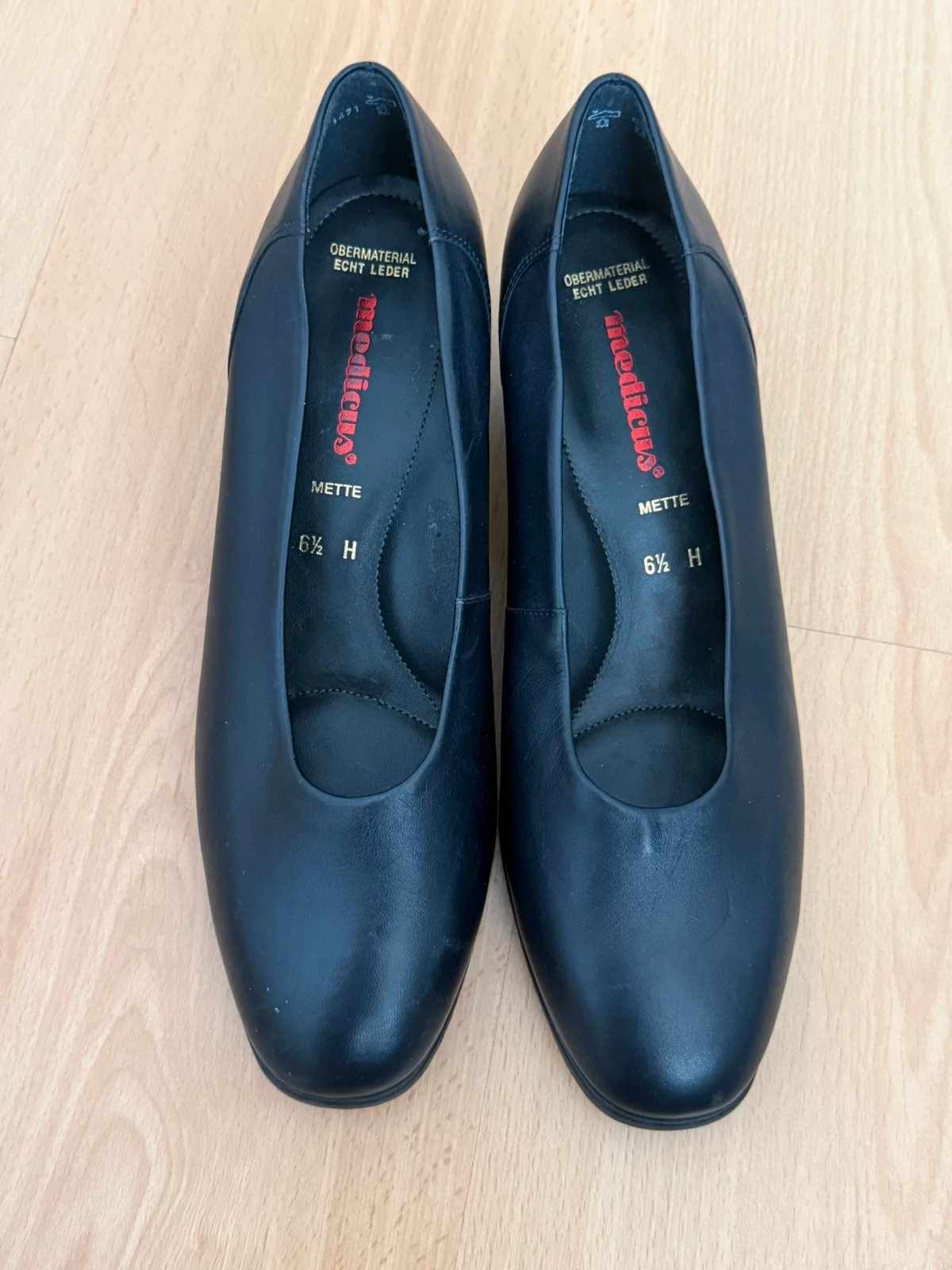 Medicus Damen Pumps Echtleder Schwarz – Medicus – taille 40 5
