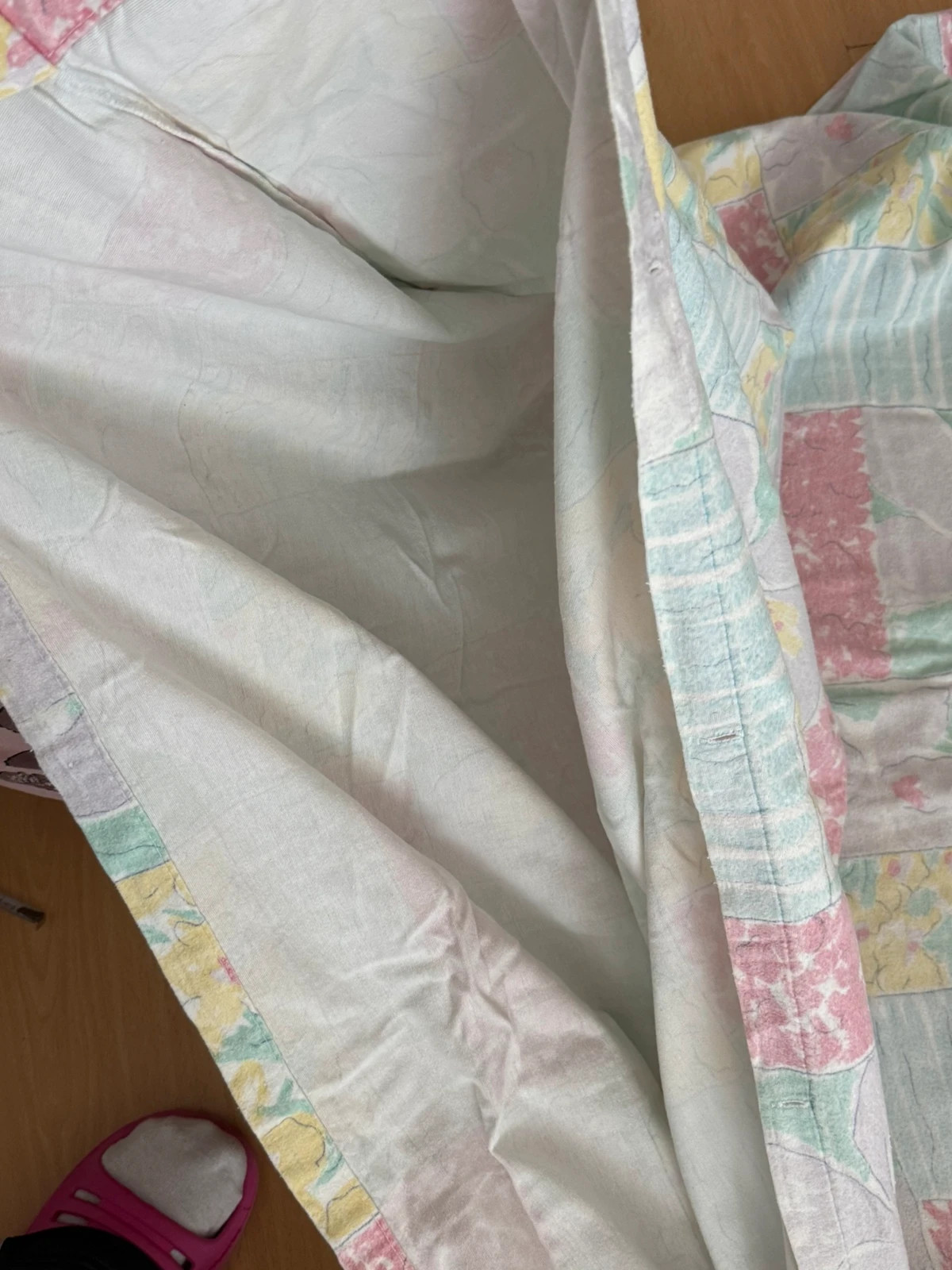 Bettbezug mit Blumenmuster – taille Double (155-190 cm x 200-220 cm) 2
