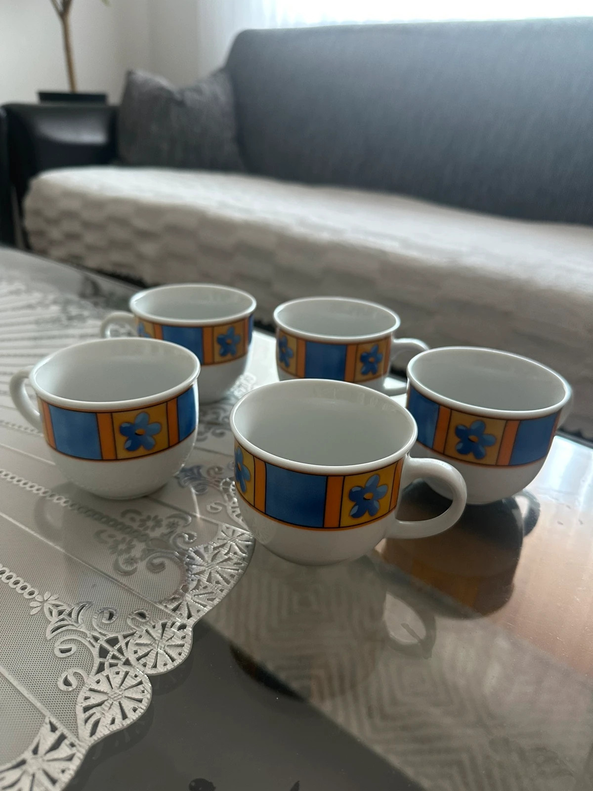 5 Kaffeetassen – Domestic Stoneware