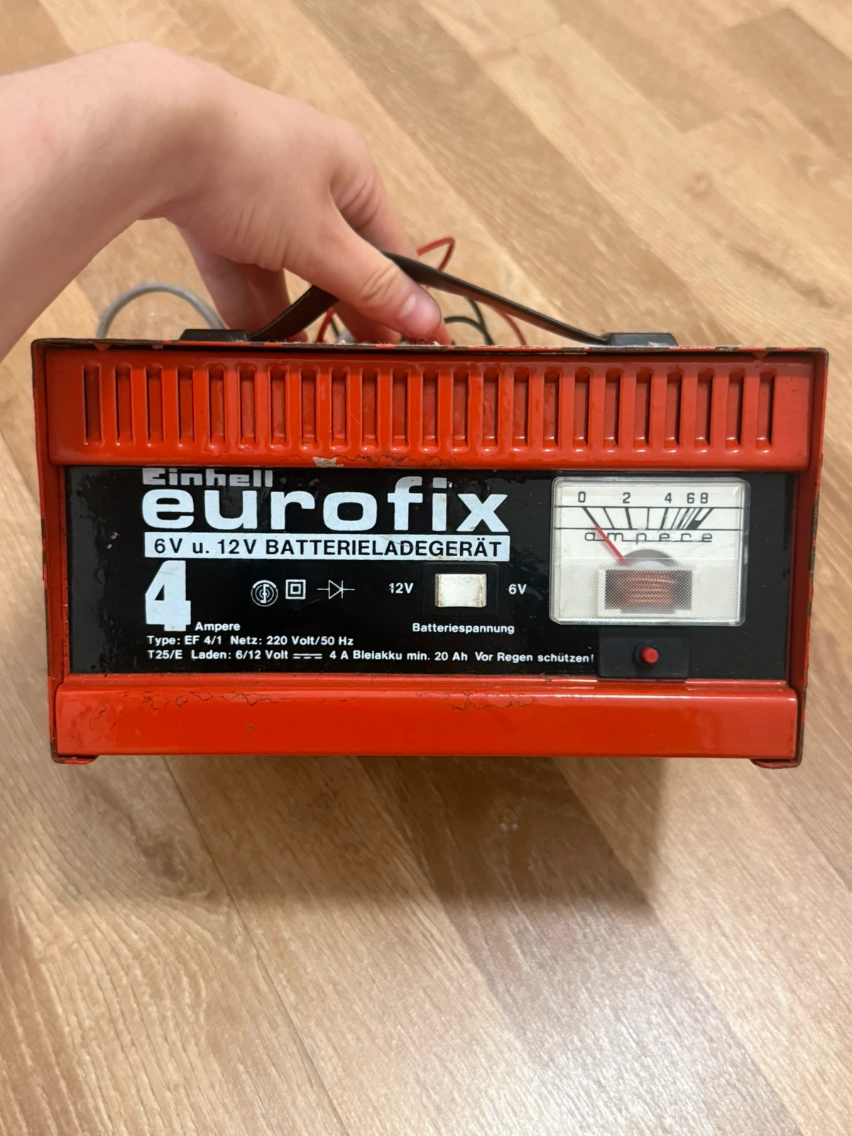Einhell Eurofix 6V/12V Batterieladegerät 4A – Einhell 2