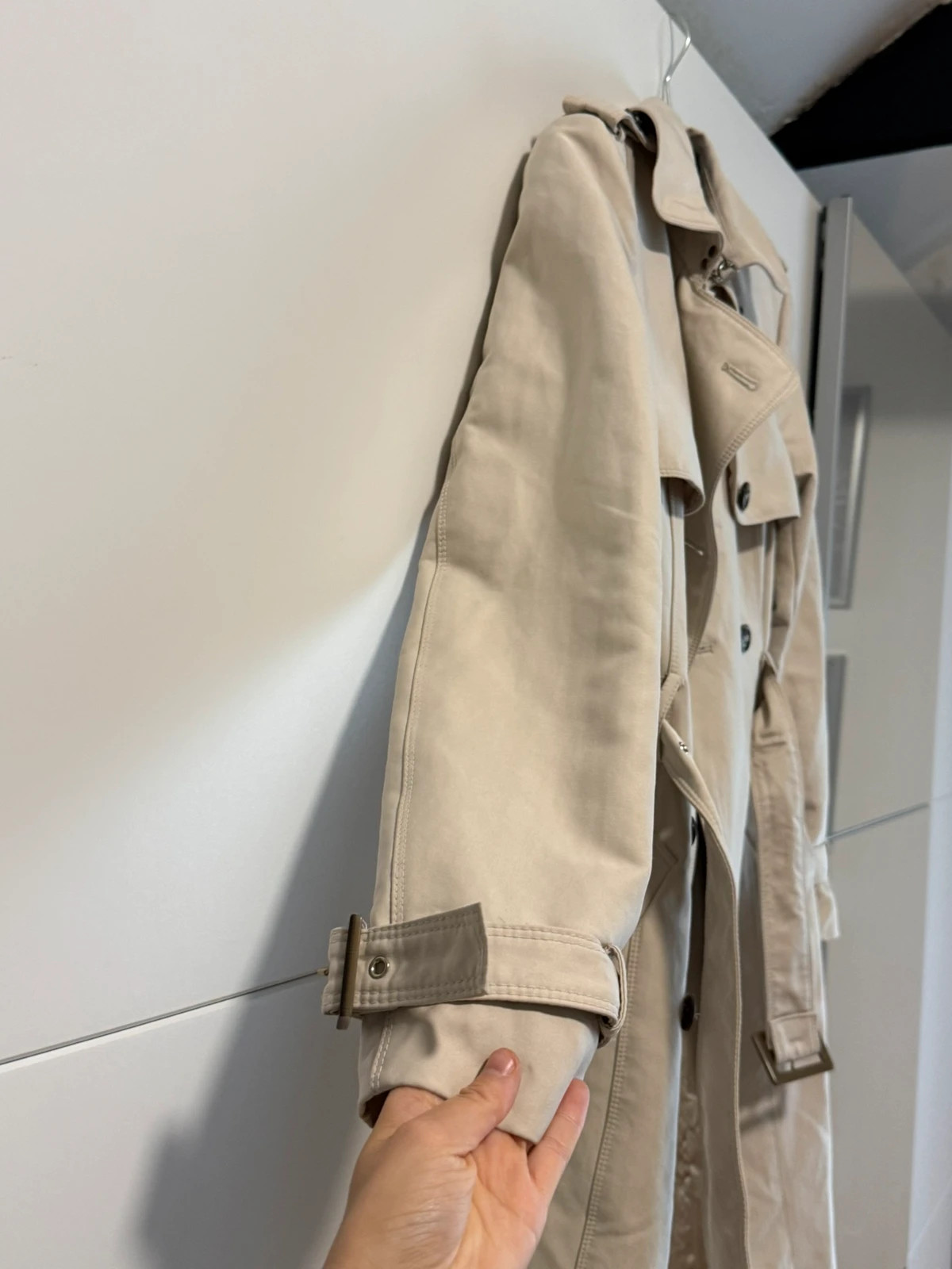Woman Trenchcoat Beige/Cream – Zara Woman – taille S / 36 / 8 2