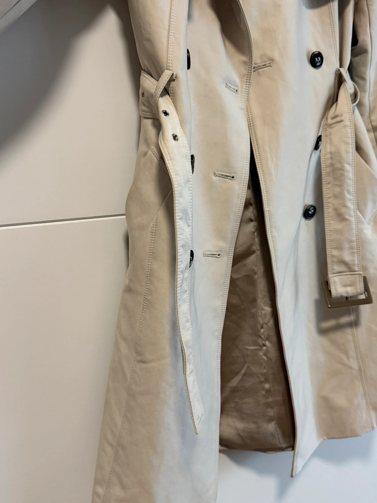 Woman Trenchcoat Beige/Cream – Zara Woman – taille S / 36 / 8 4