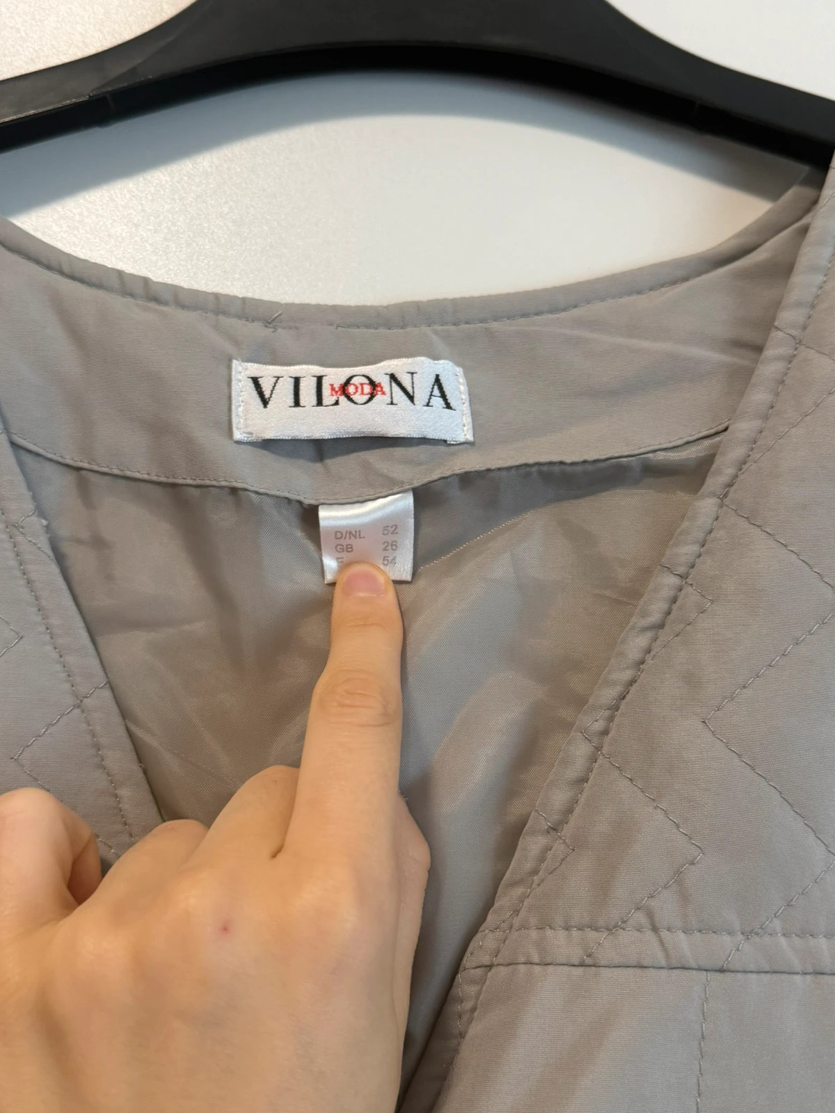 Steppweste Damen – vilona – taille 6XL / 52 / 24 2
