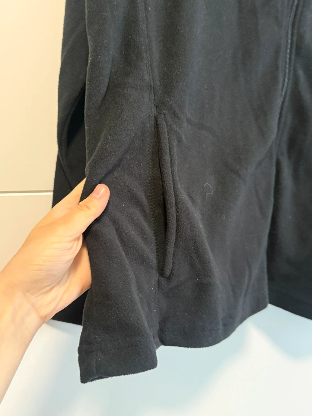 Schwarze Fleecejacke – Infinity – taille XXL / 44 / 16 3