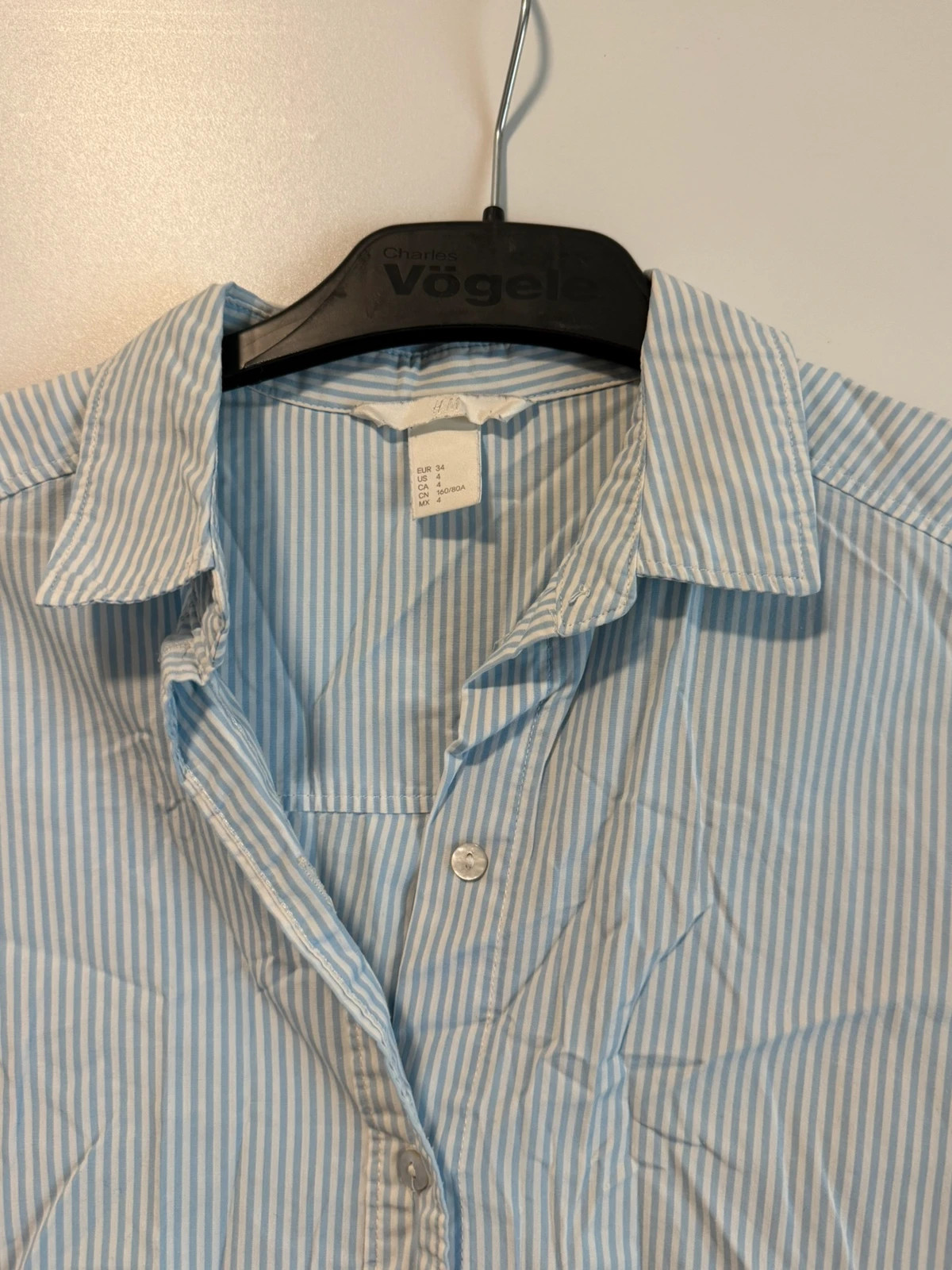 H&M Damenbluse gestreift – H&M – taille XS / 34 / 6 3