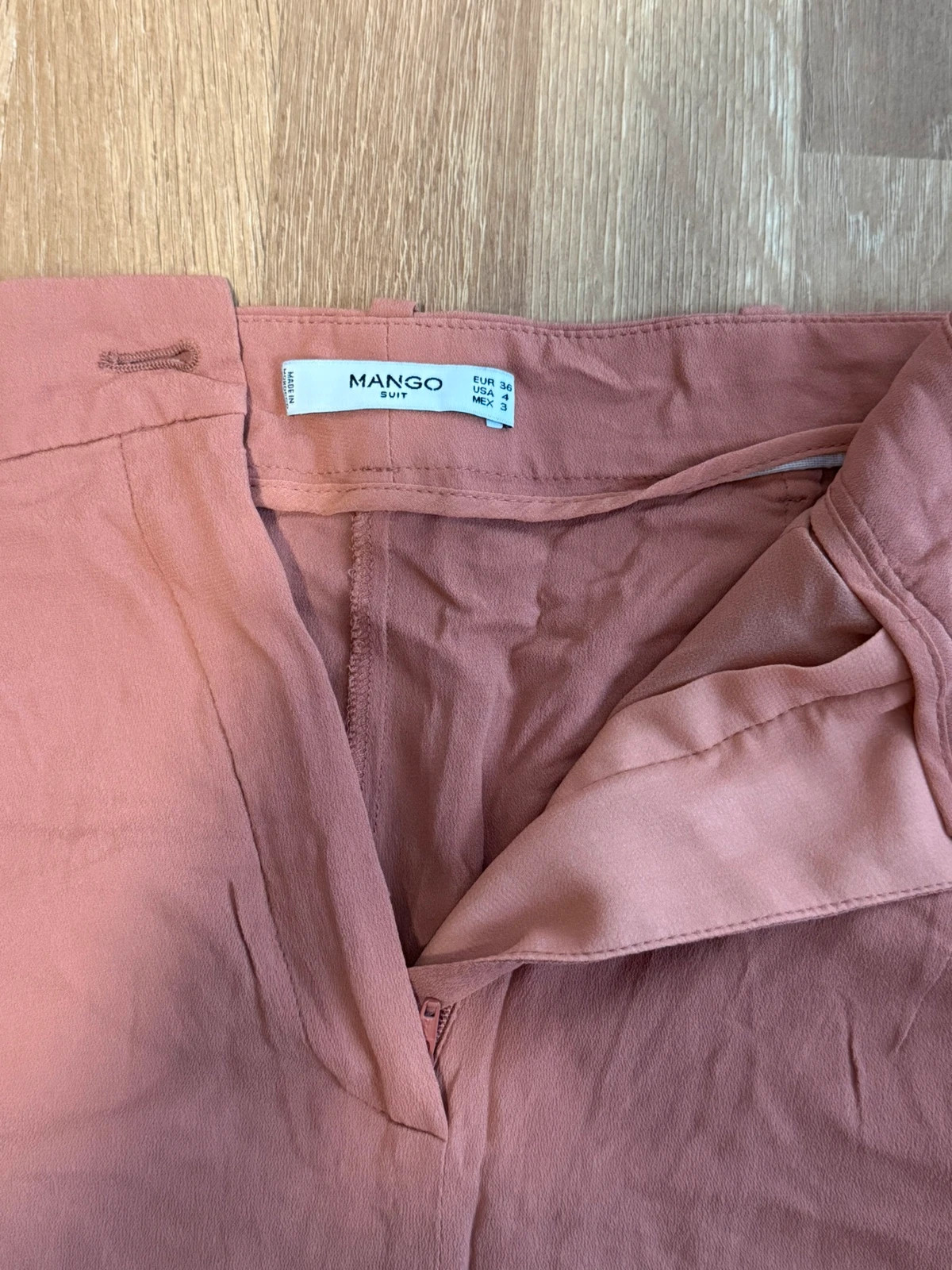 Mango Suit Stoffhose Rosa – Mango – taille S / 36 / 8 4