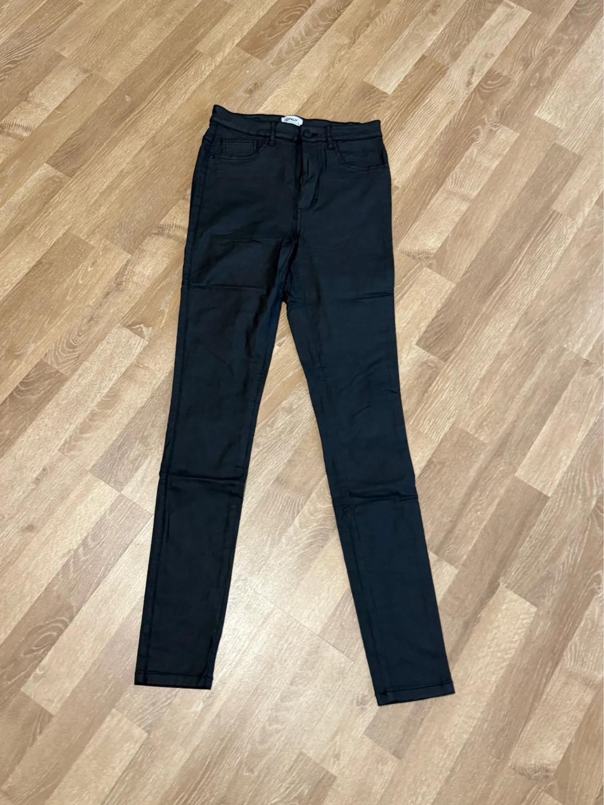 Damen Skinny Jeans Hose Schwarz – ONLY – taille M / 38 / 10