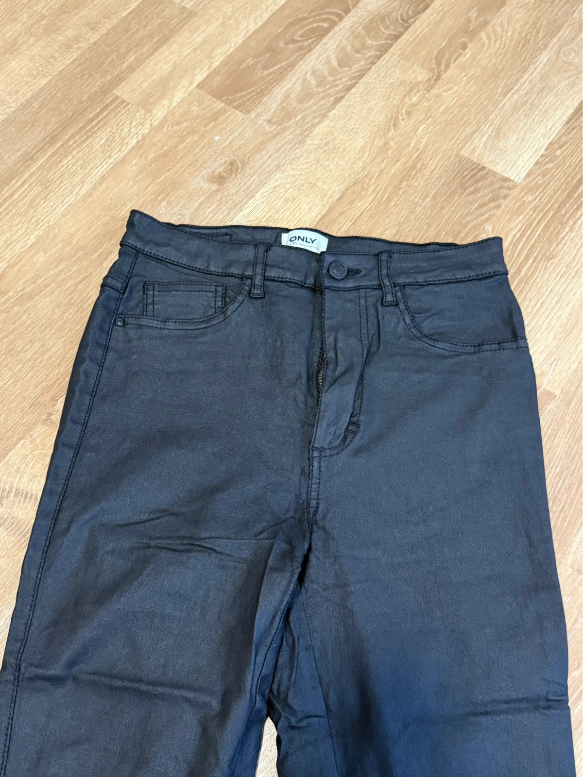 Damen Skinny Jeans Hose Schwarz – ONLY – taille M / 38 / 10 2