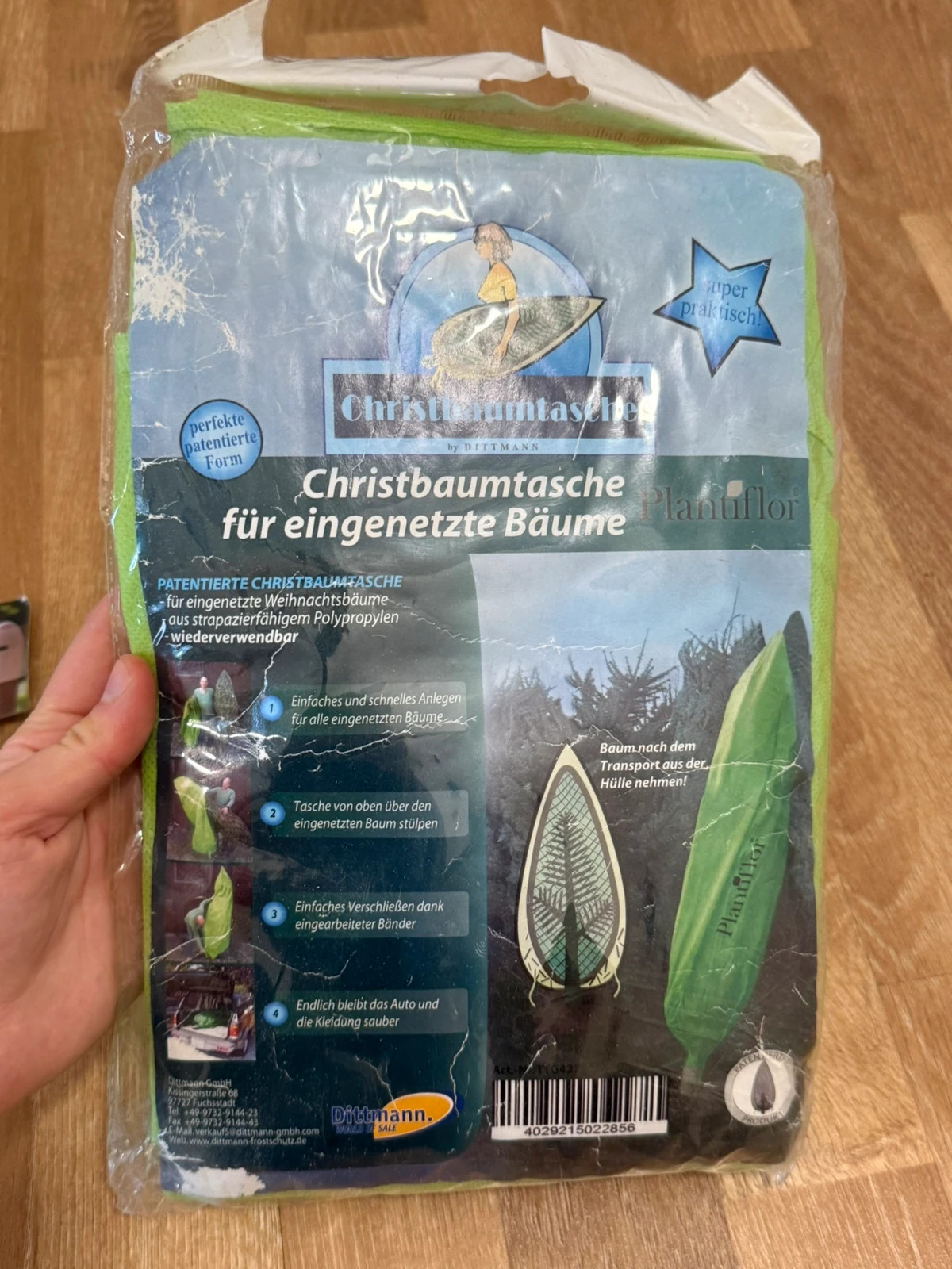 Christbaumtasche + 2x Gartendraht – Basic Concept 2