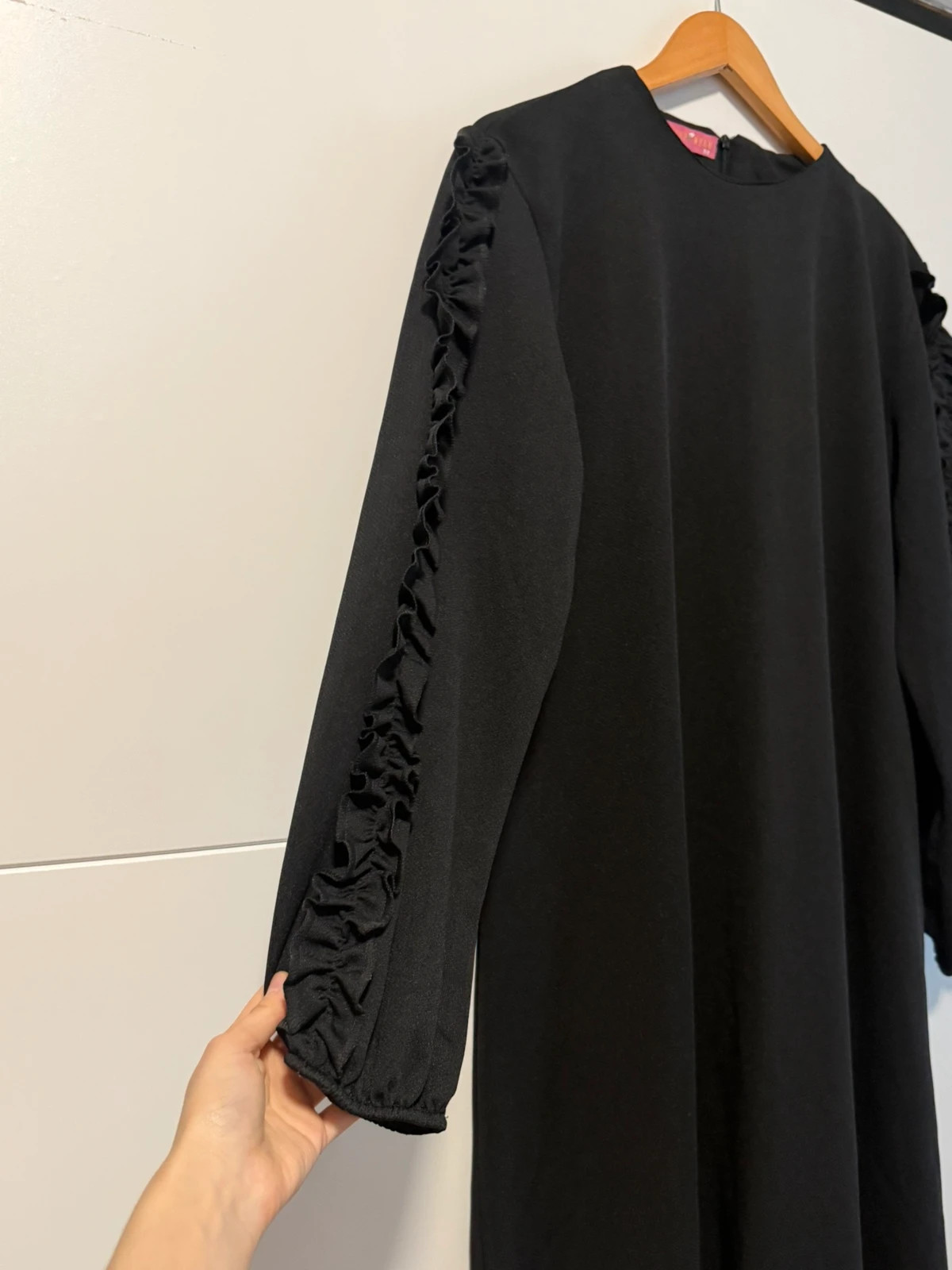Schwarzes Damenkleid – monap nihan – taille 6XL / 52 / 24 2