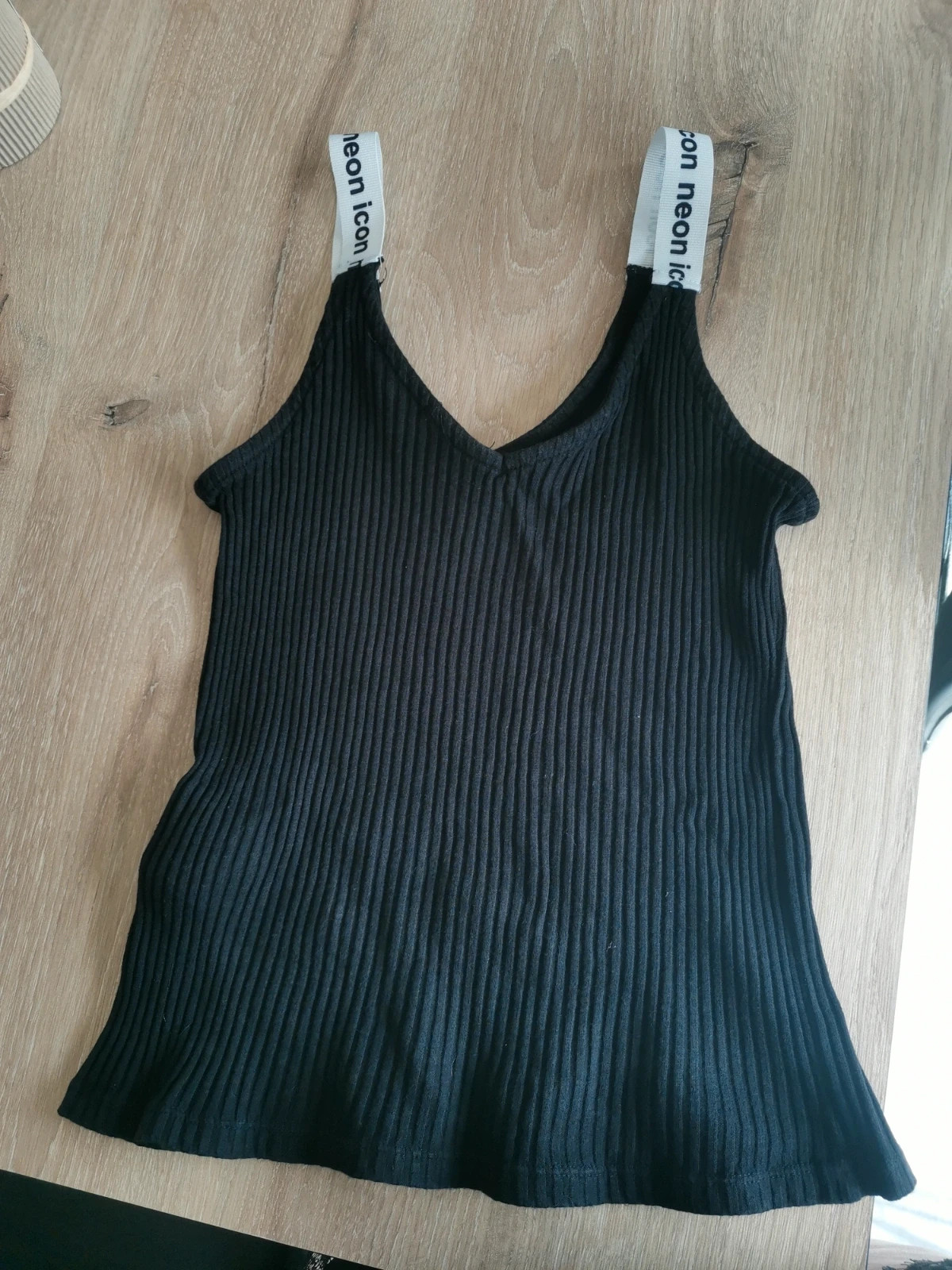 Débardeur fille noir – Kiabi – taille XXS / 32 / 4 3