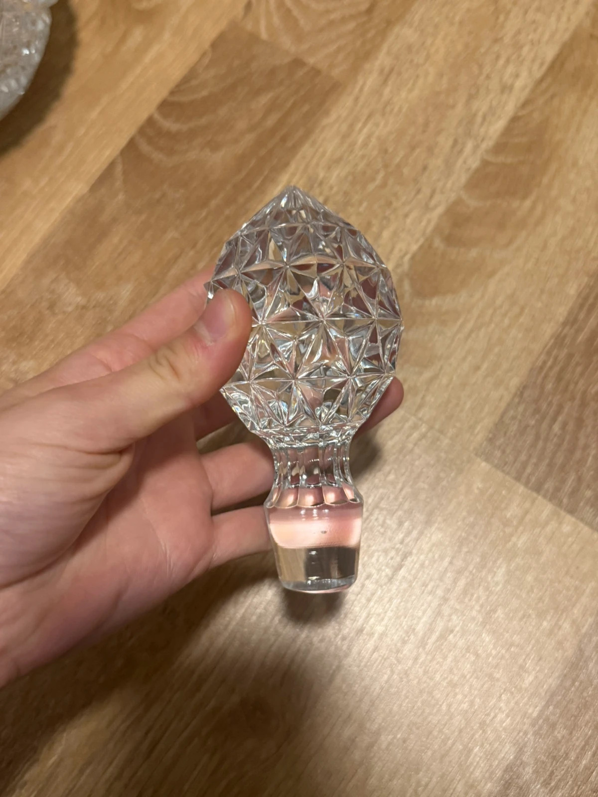 Kristallglas Karaffe mit Glasstopfen – Crystal 2