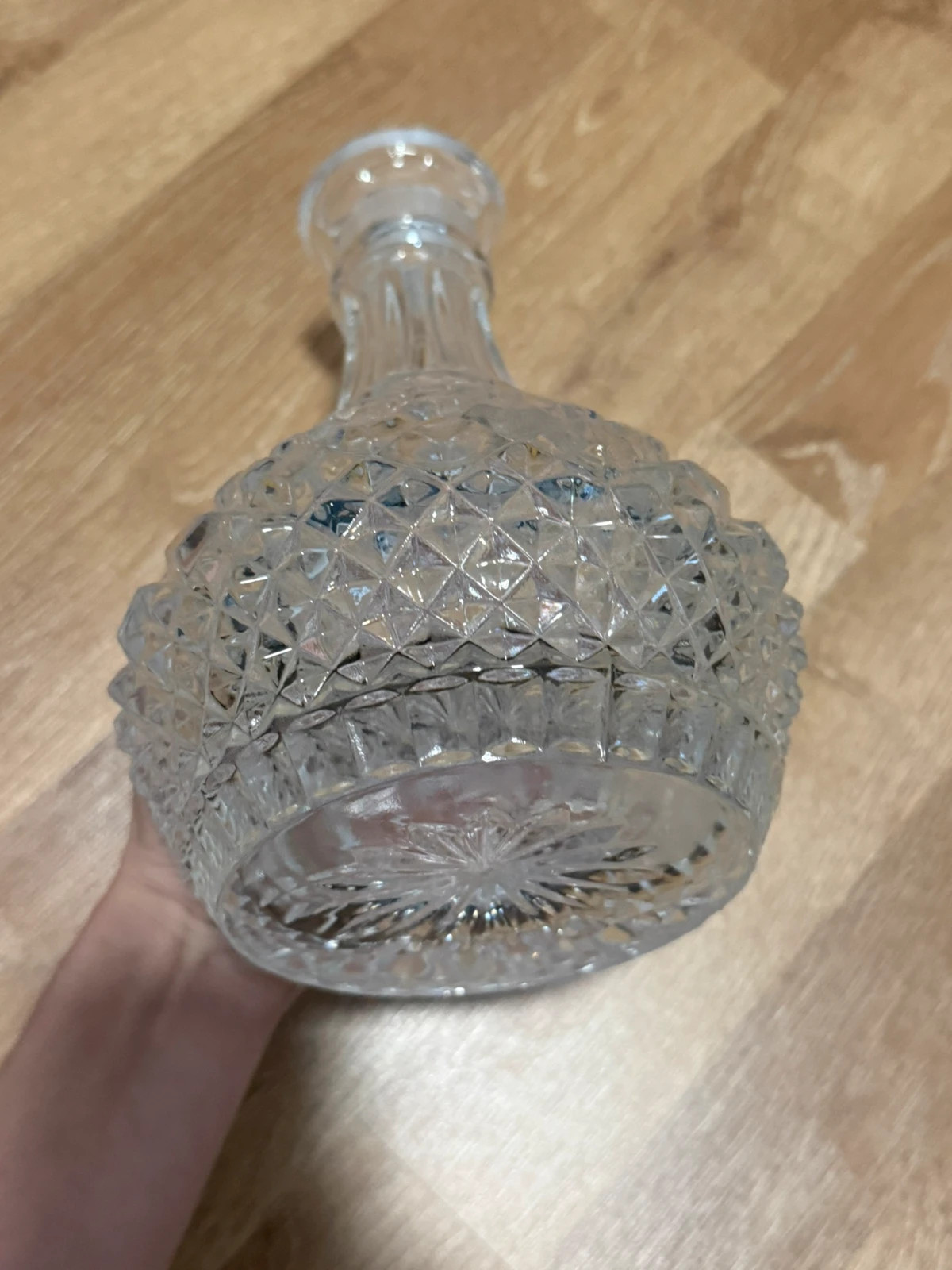 Kristallglas Karaffe mit Glasstopfen – Crystal 5