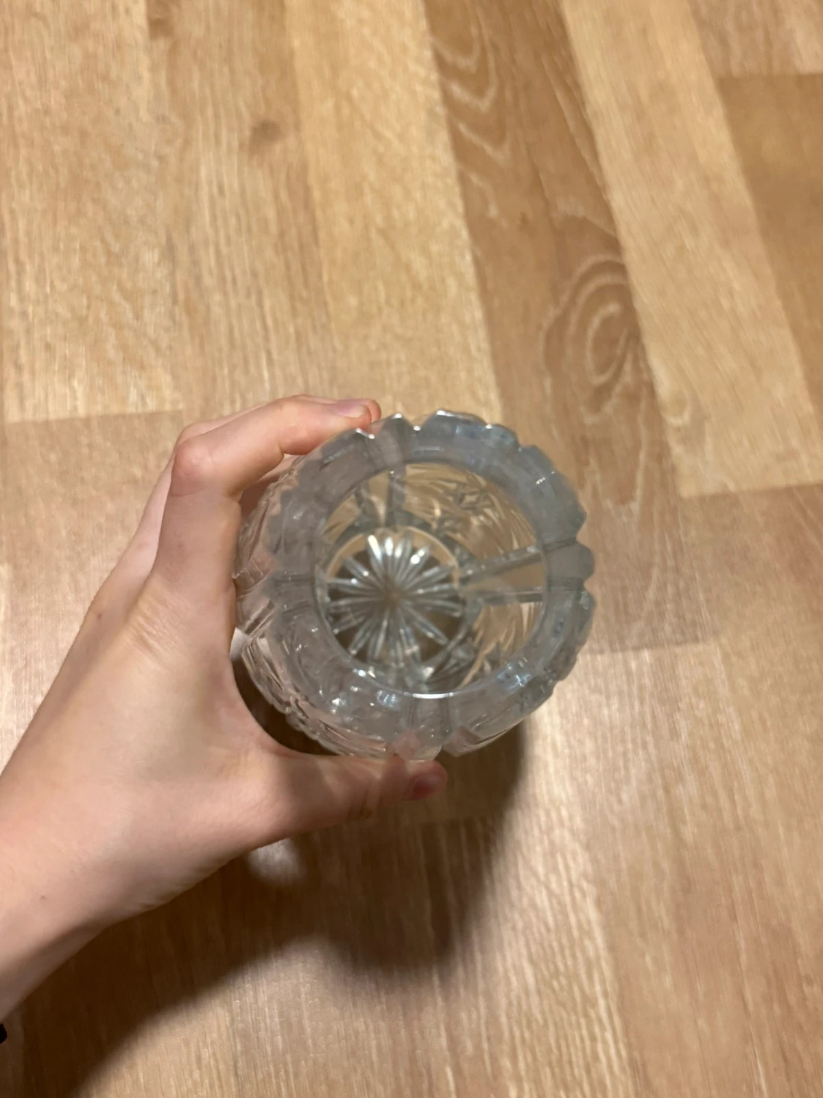 Kristallglas Vase 2