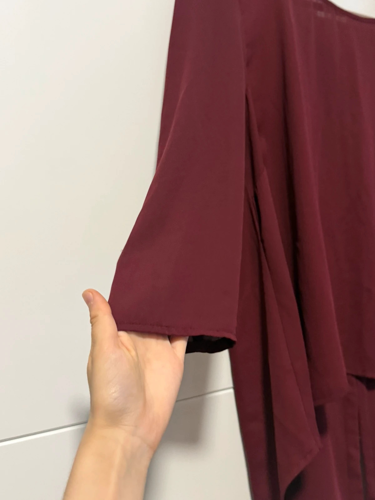 Yessica C&A Bordeaux Chiffonbluse – Yessica – taille XXXL / 46 / 18 2