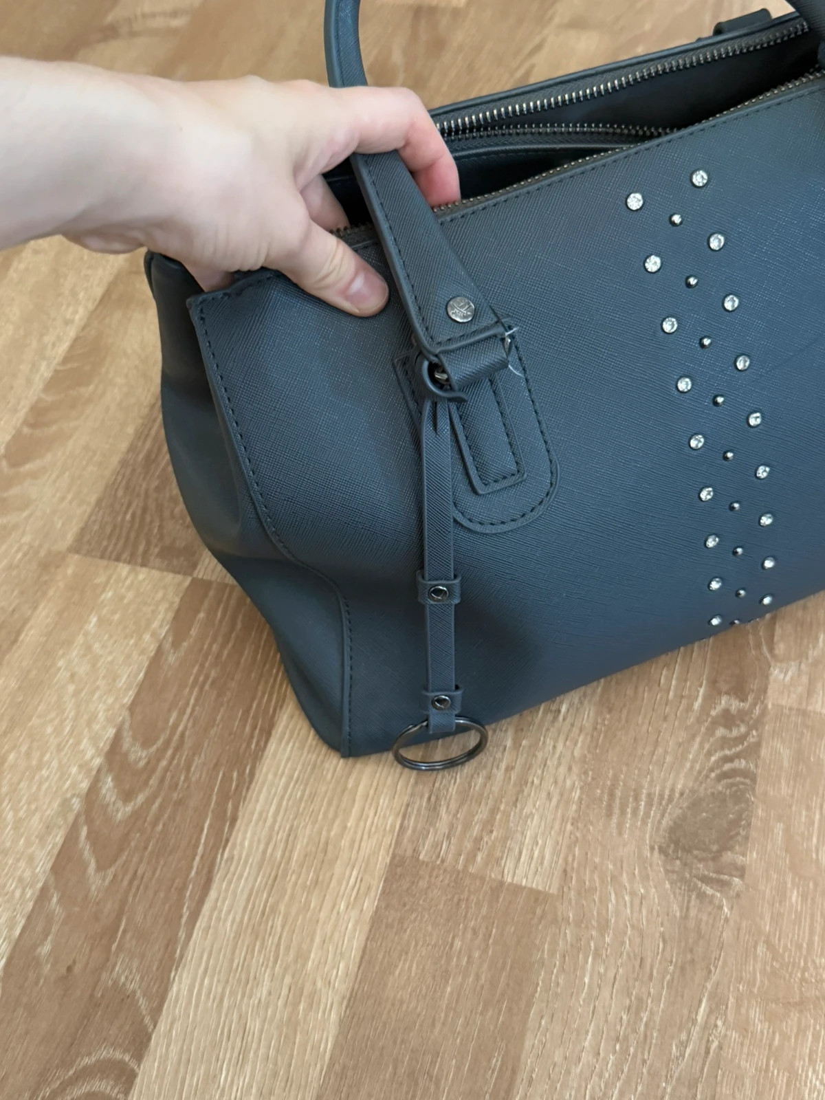 Sansibar Handtasche Damen Anthrazit/Grau – Sansibar 3