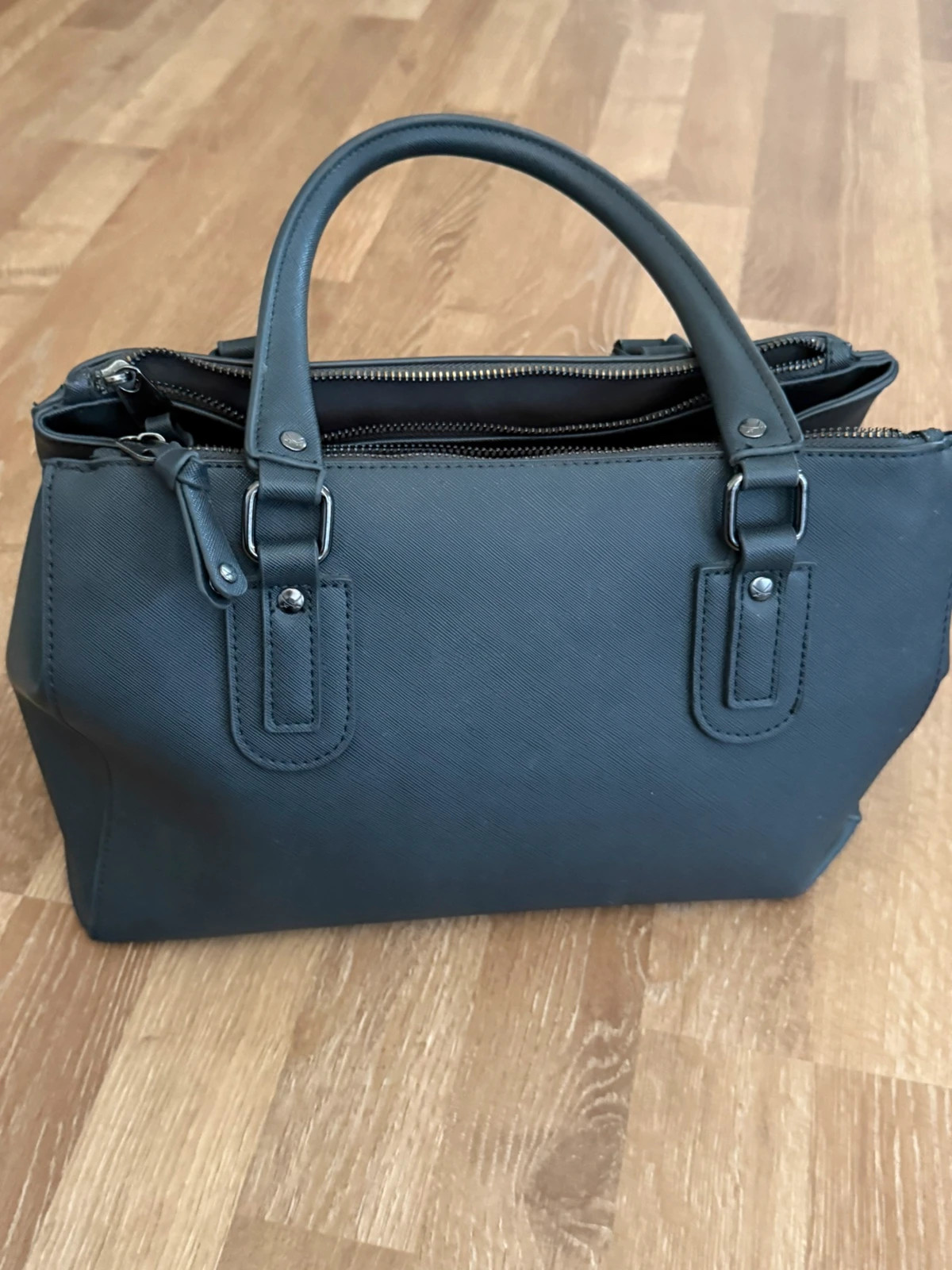 Sansibar Handtasche Damen Anthrazit/Grau – Sansibar 5