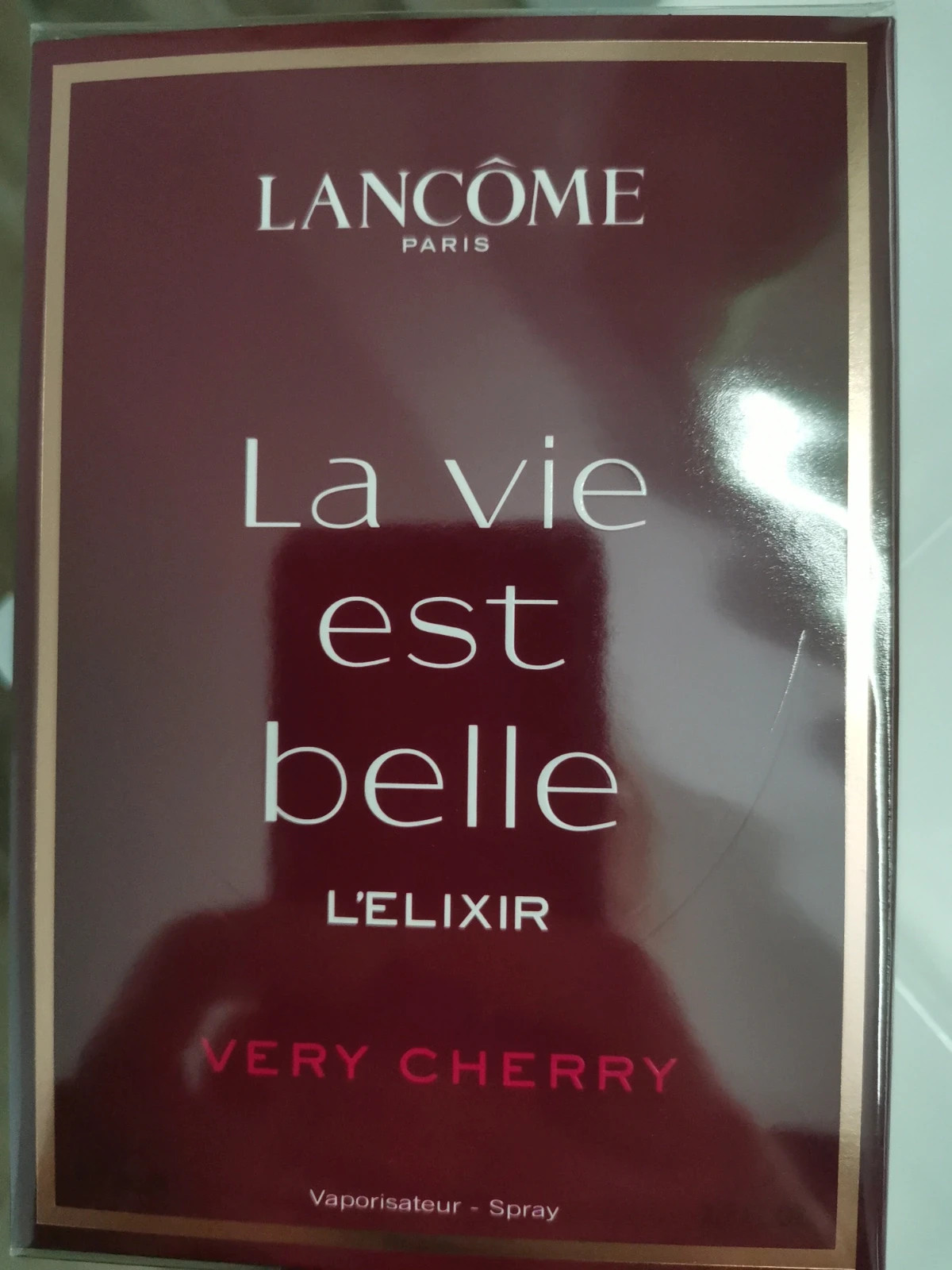 Nouveauté la vie est belle l Elixir very cherry.