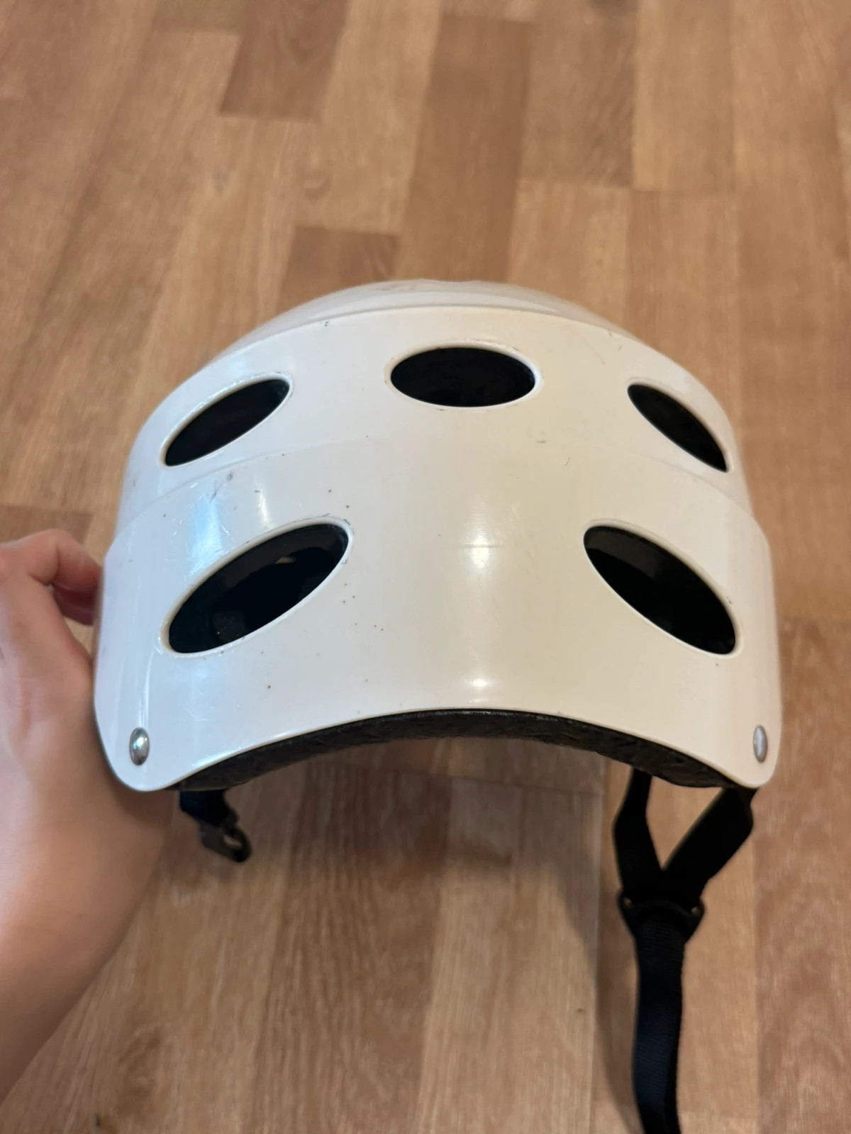 Fahrrad-/Skaterhelm weiß 2