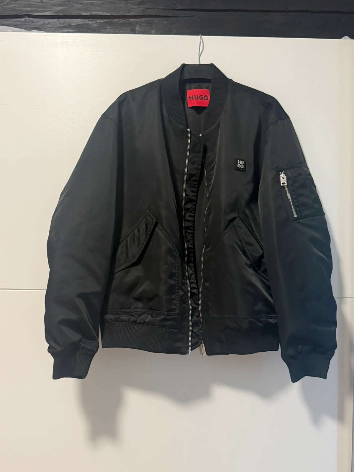 HUGO Boss Bomberjacke Schwarz – Hugo Boss – taille L