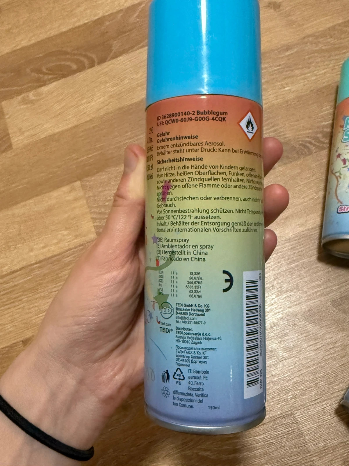 5x Room Spray Raumspray 150 ml – Tedi 2