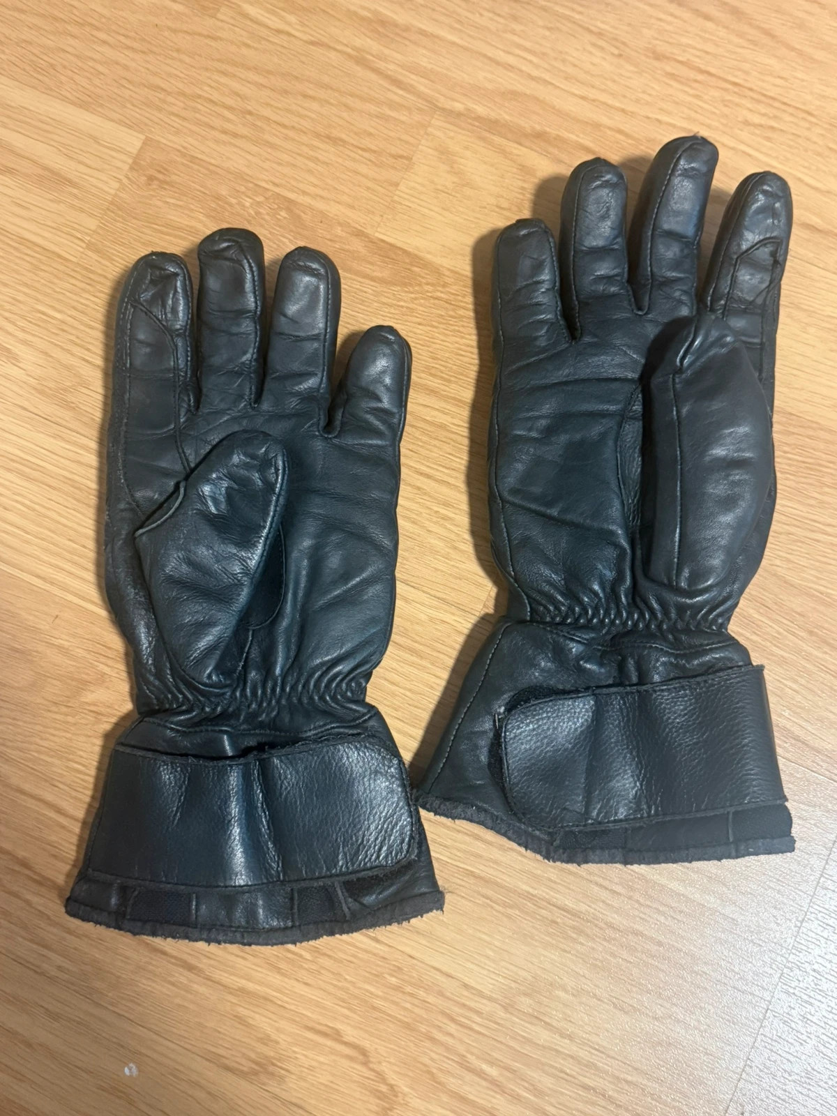 Motorrad-Handschuhe Leder schwarz – Richa – taille M 2