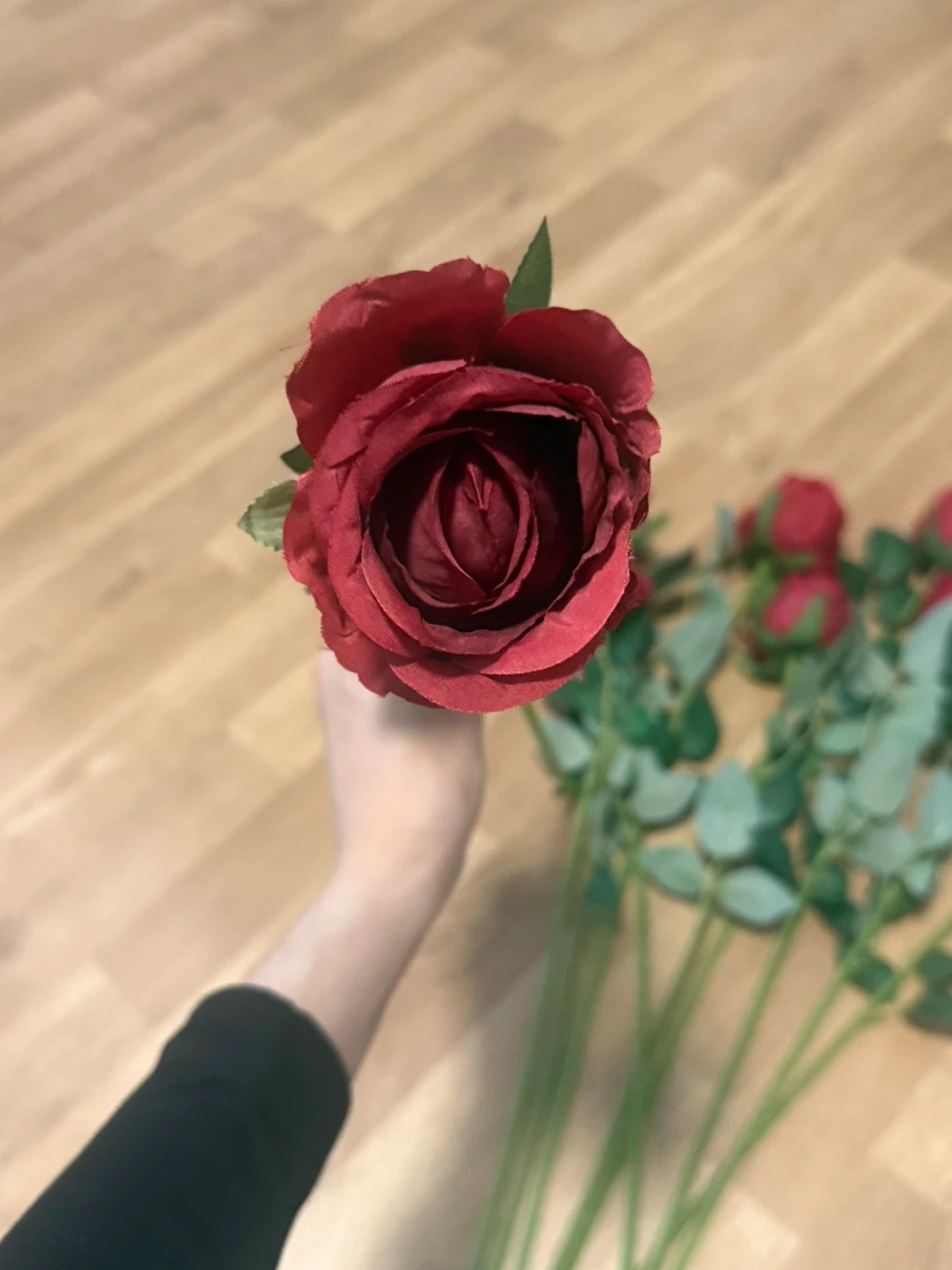 10 künstliche Rosen rot – Flower 2
