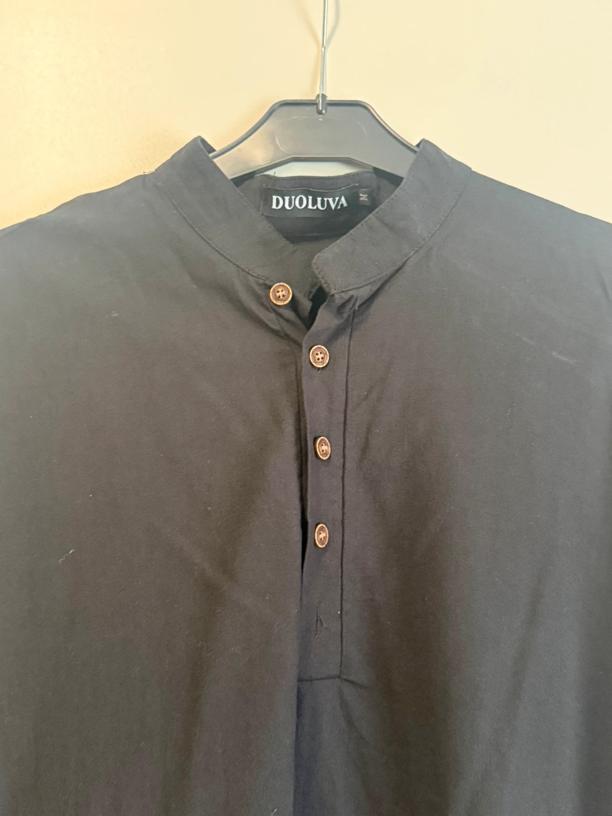 Schwarze Galabiya Herren – duoluva – taille M 3