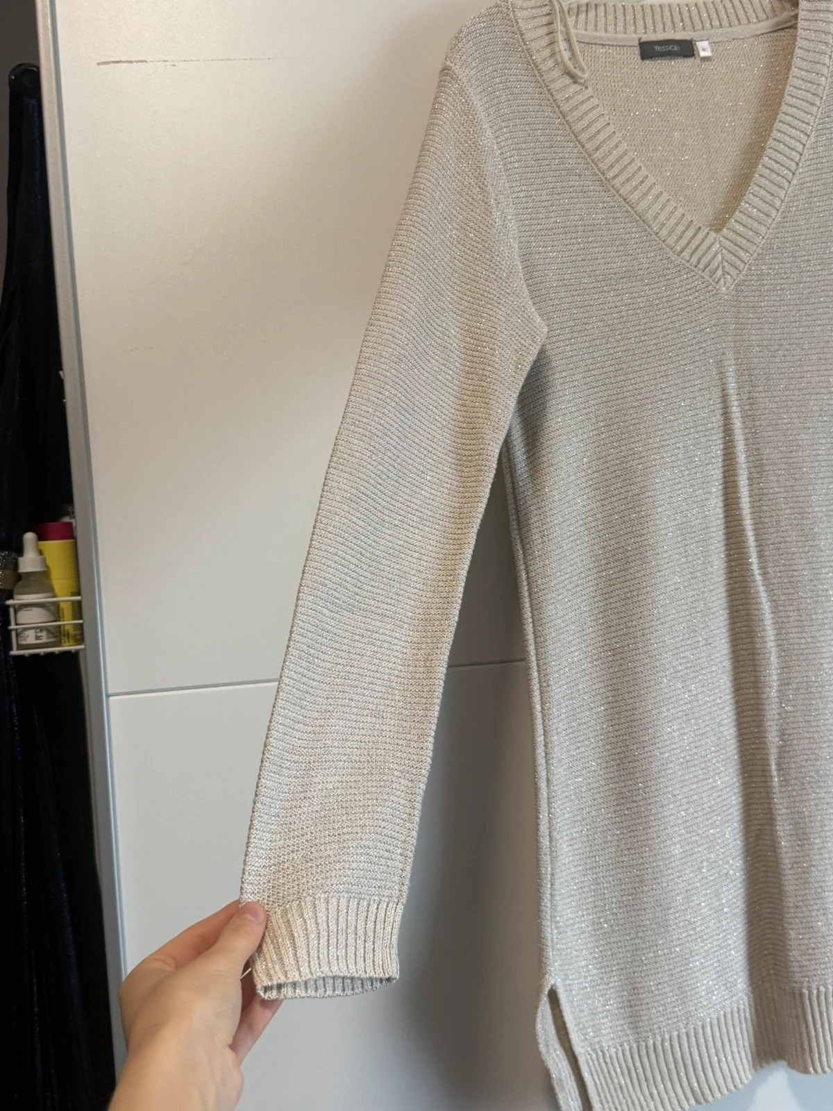 Yessica Strickkleid / Longpullover – Yessica – taille S / 36 / 8 3