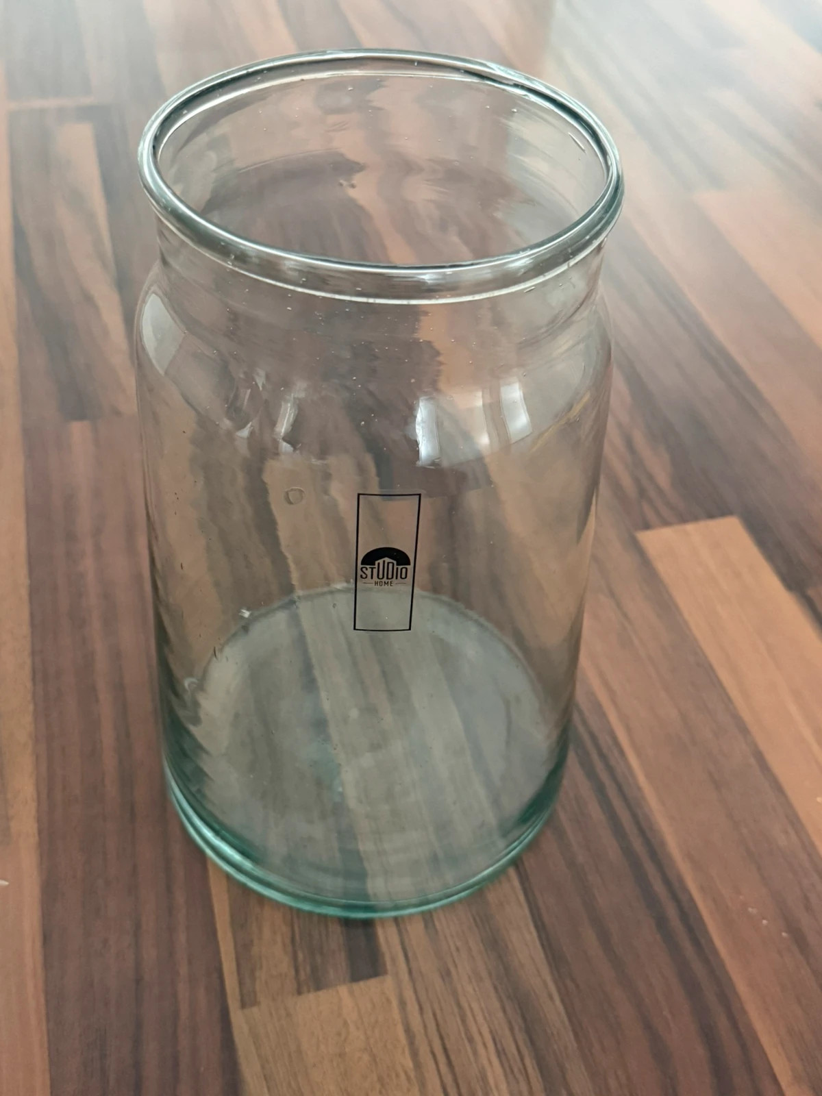 Großes Glas-Windlicht / Glasvase – Studio Home