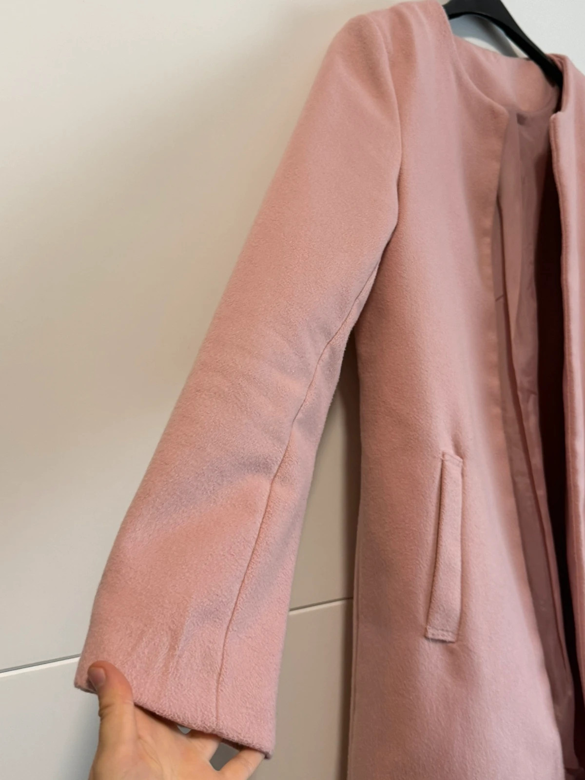Rosa Damenmantel Übergangsmantel – taille M / 38 / 10 2
