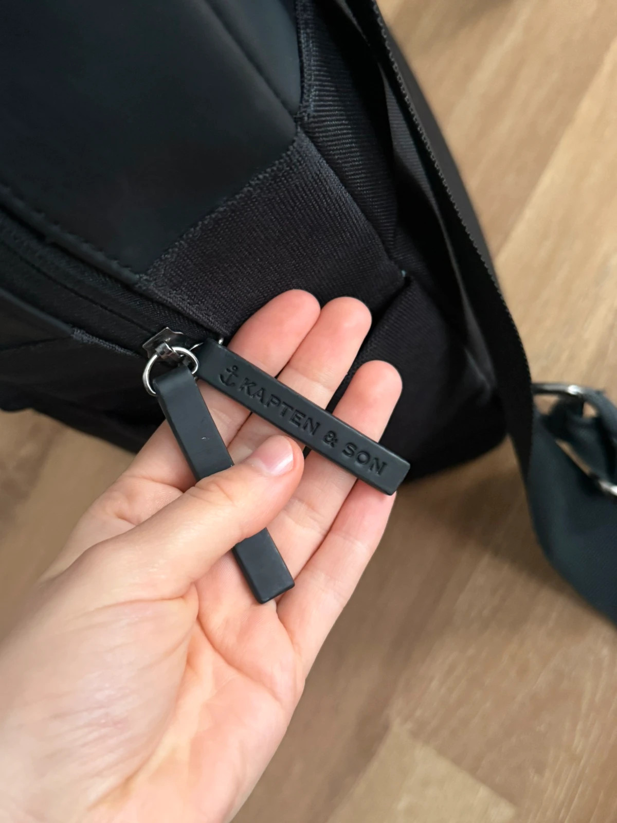 Kapten & Son Rucksack Schwarz – Kapten & Son 4