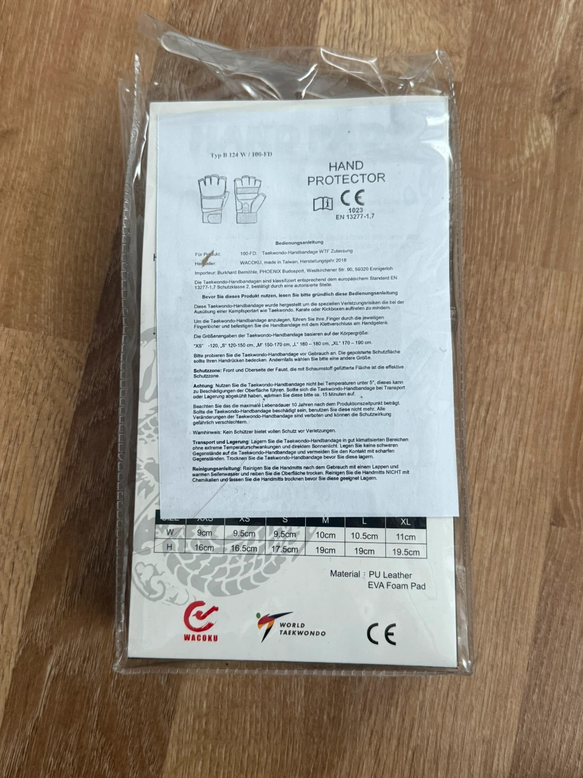 Taekwondo Handschutz WTF/WT – Sports 2