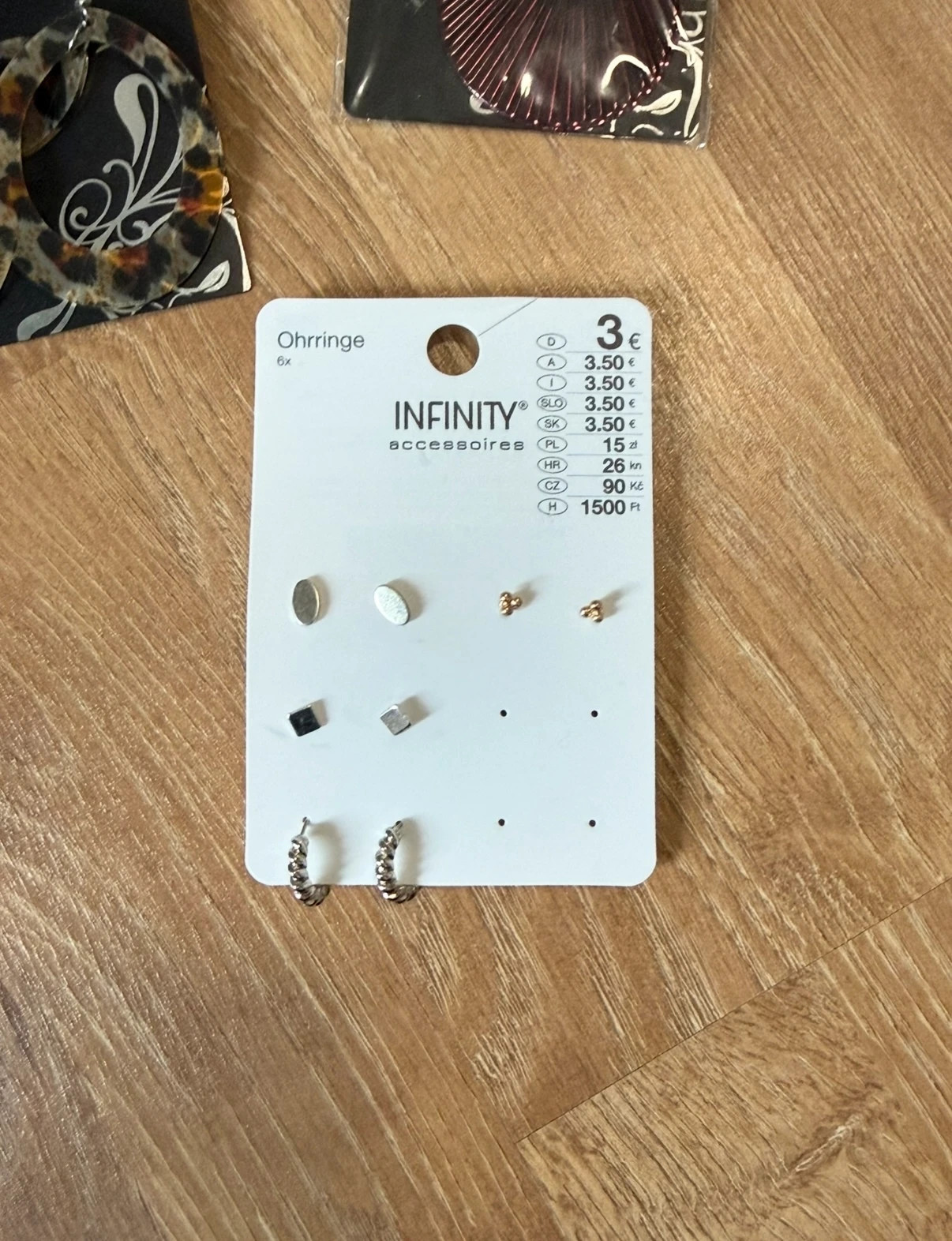 Ohrringe set – Infinity 4