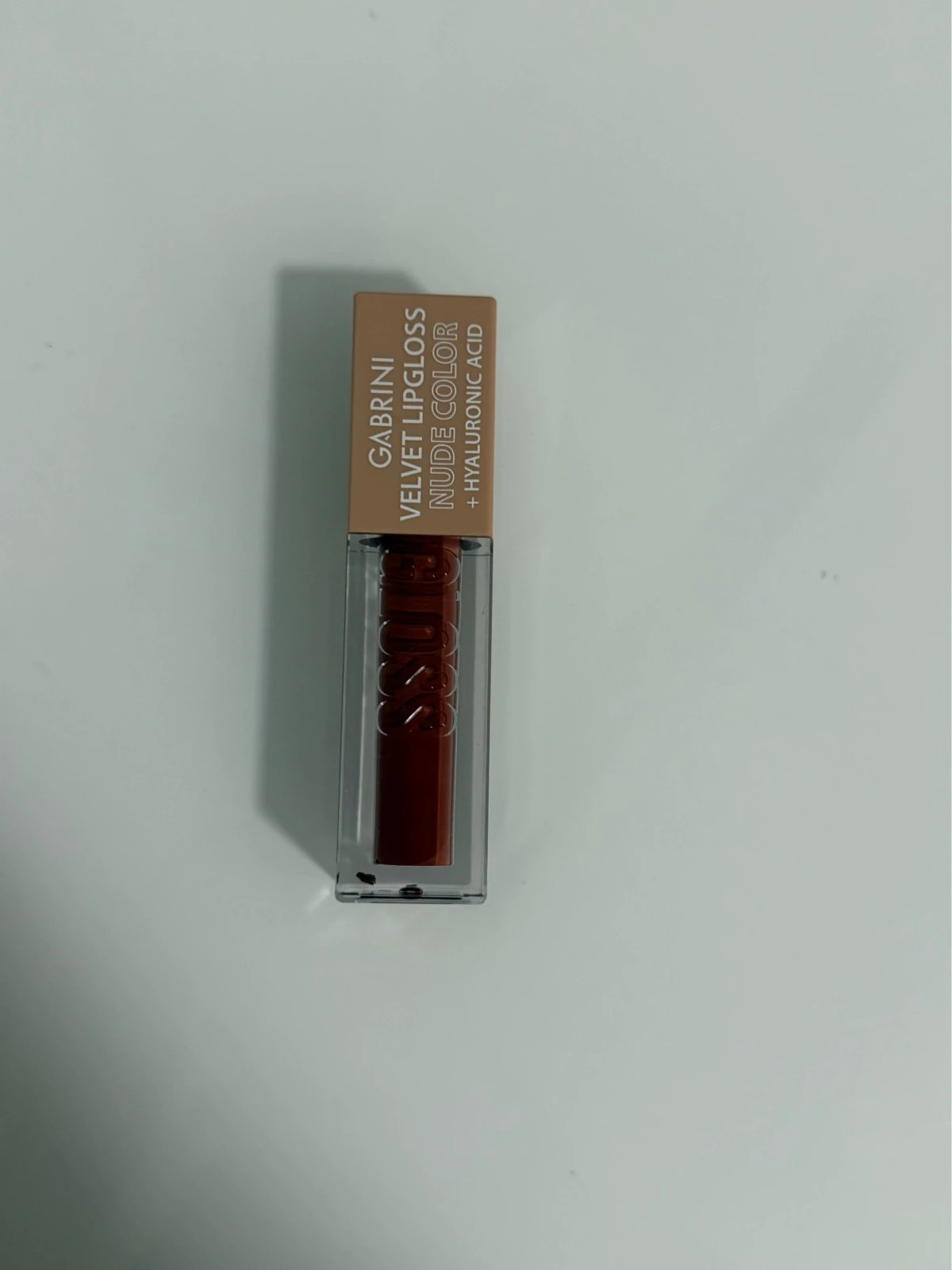 Gabrini Velvet Lipgloss Nude Color 04 – gabrini