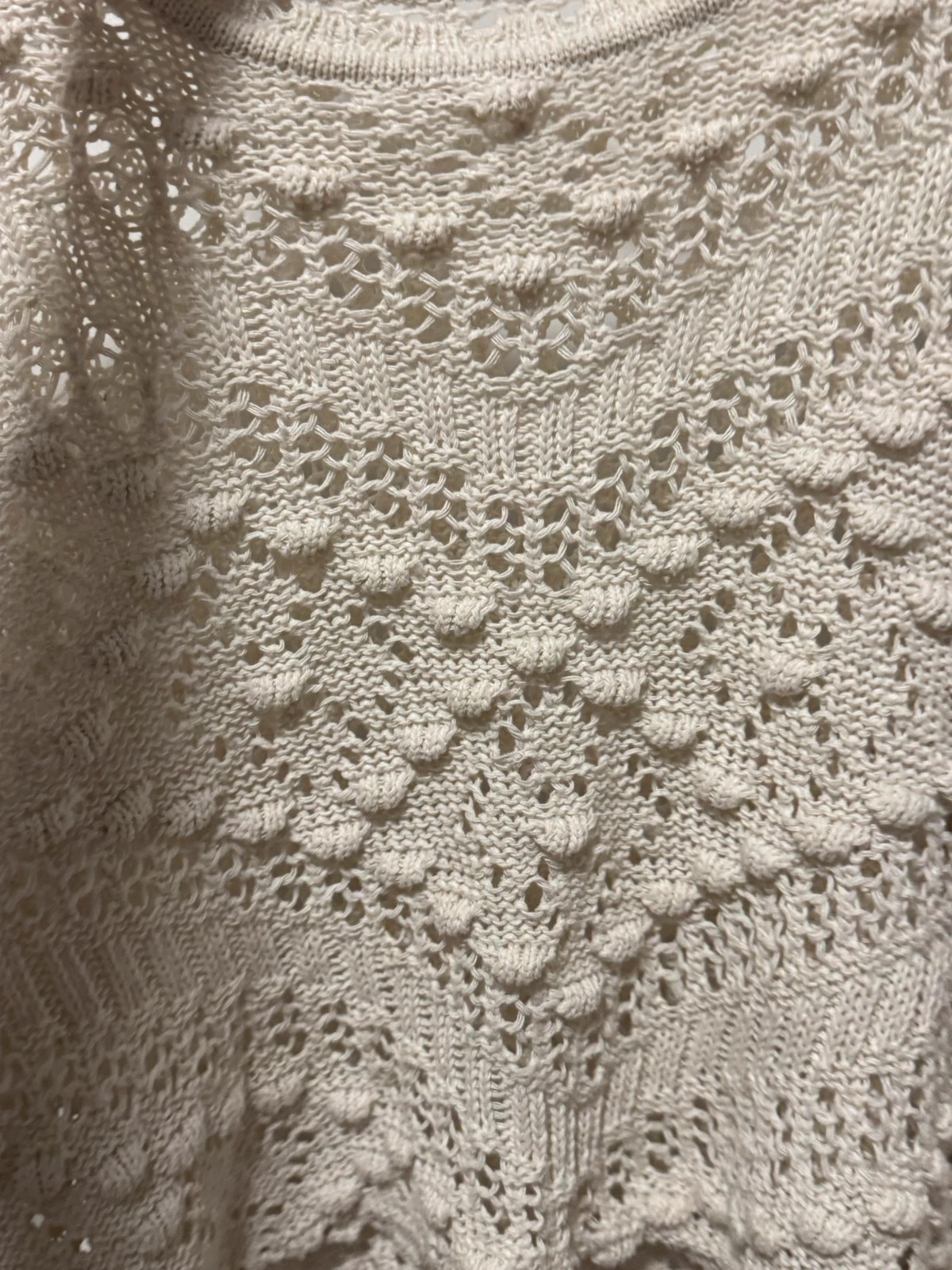 Strickpullover / Häkelpullover – taille Taille unique 3