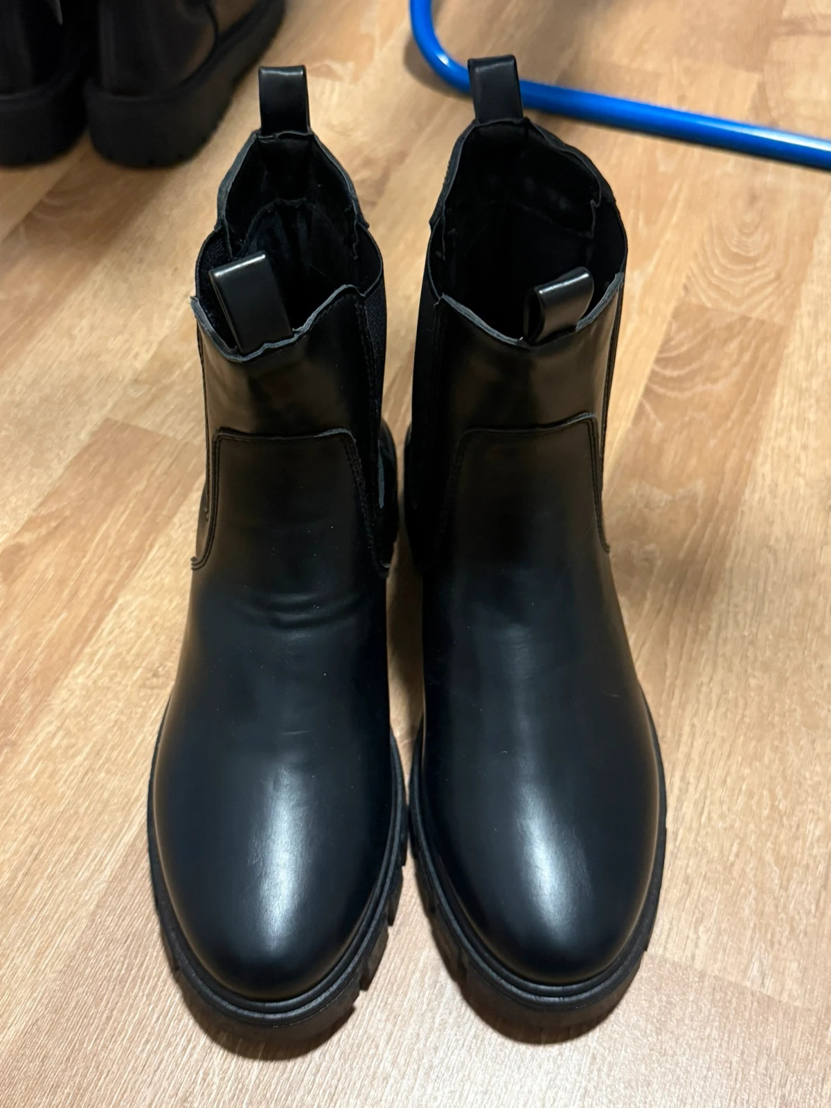 Schwarze Chunky Chelsea Boots – Infinity – taille 40 2