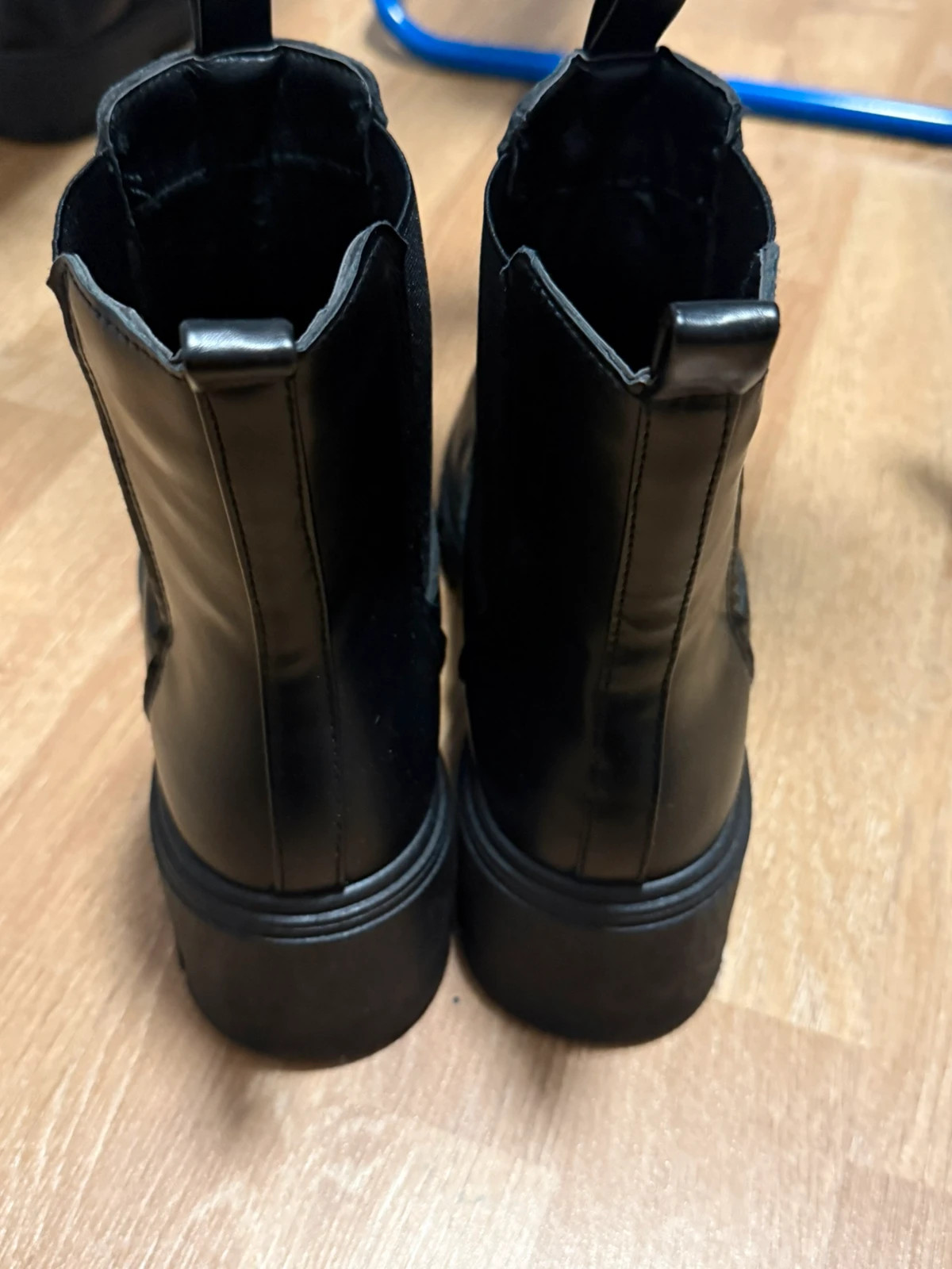 Schwarze Chunky Chelsea Boots – Infinity – taille 40 3