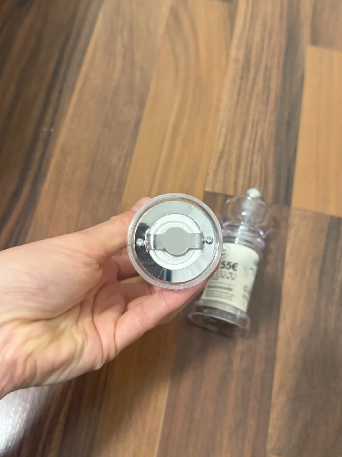 5x Gewürzmühle / Salz- & Pfeffermühle transparent – Tedi 3