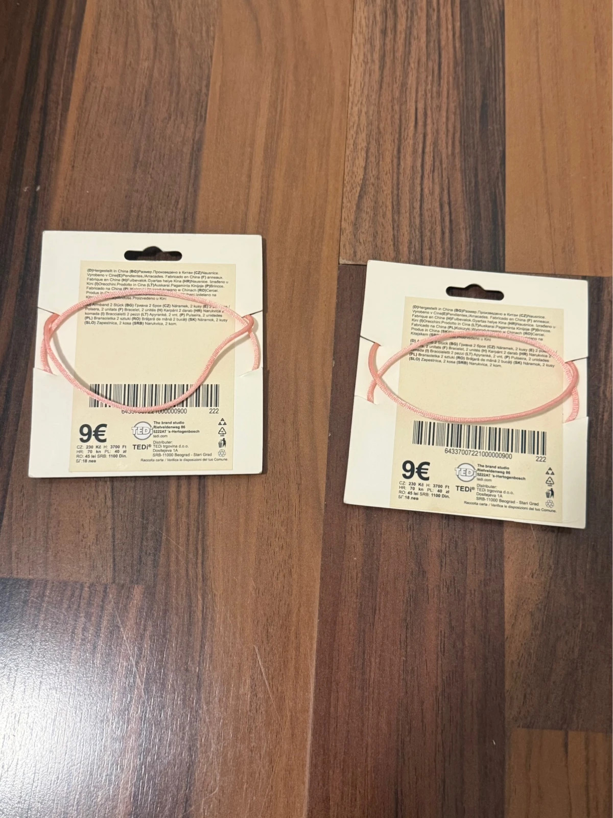 Partnerarmbänder You & Me – 2er Set – Rosy 2