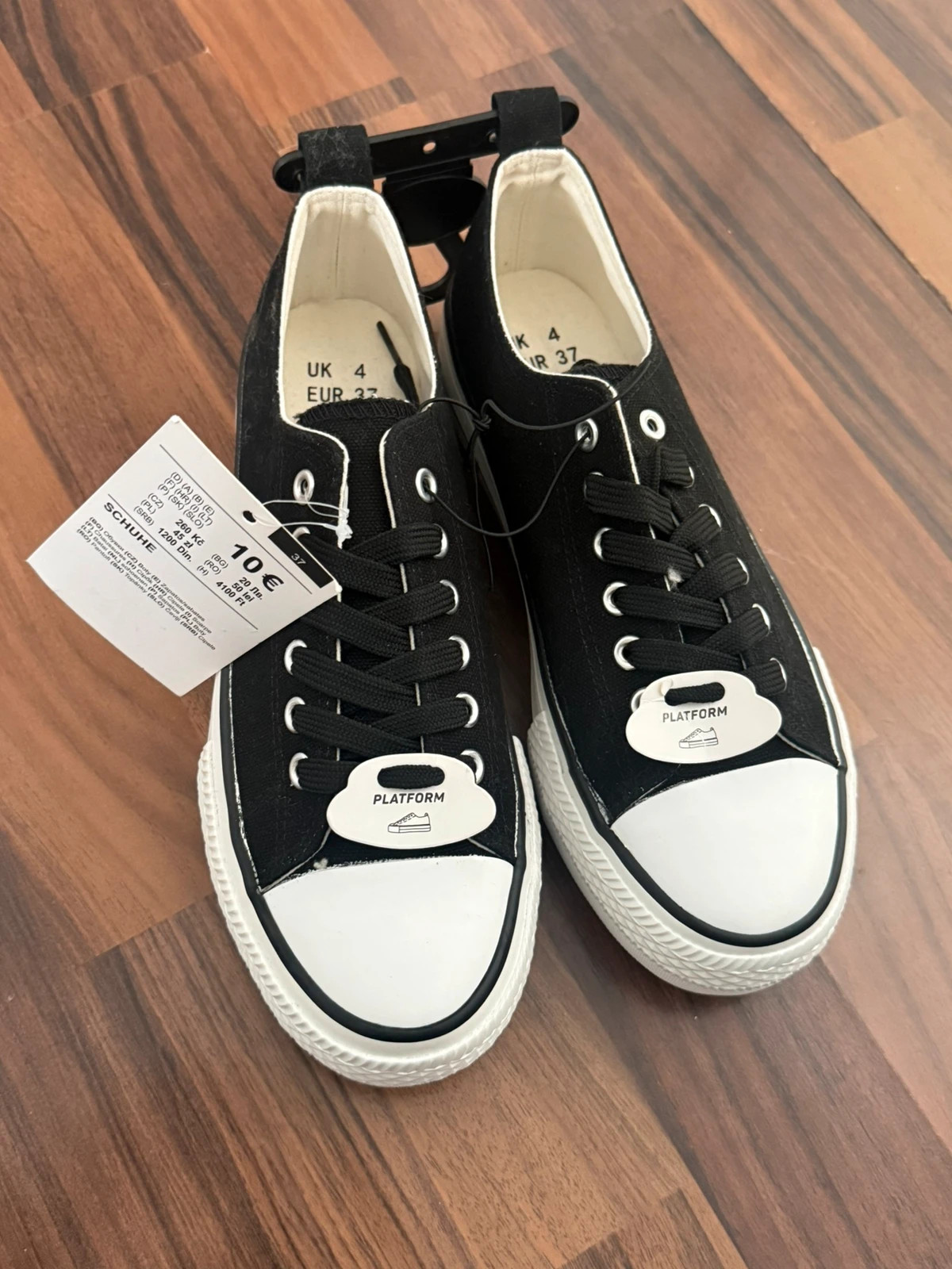 Weiße Slip-On Sneaker / Canvas Schuhe – Canvas – taille 37 2