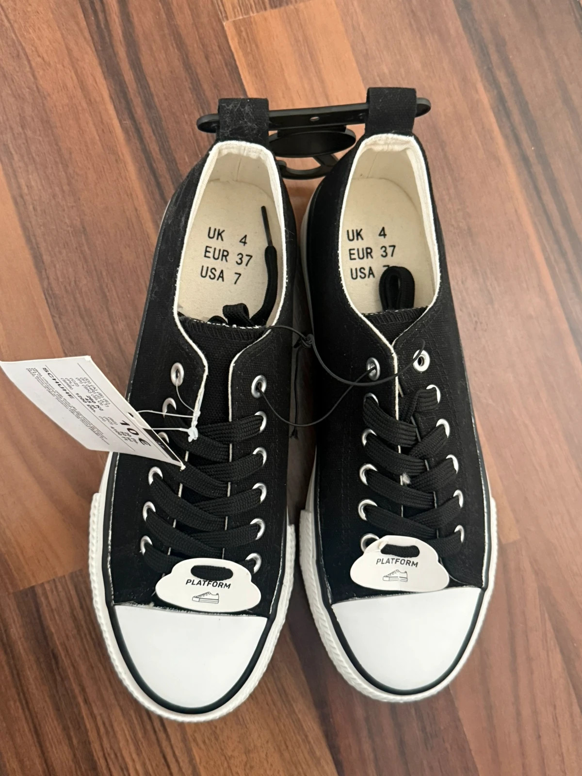 Weiße Slip-On Sneaker / Canvas Schuhe – Canvas – taille 37 3