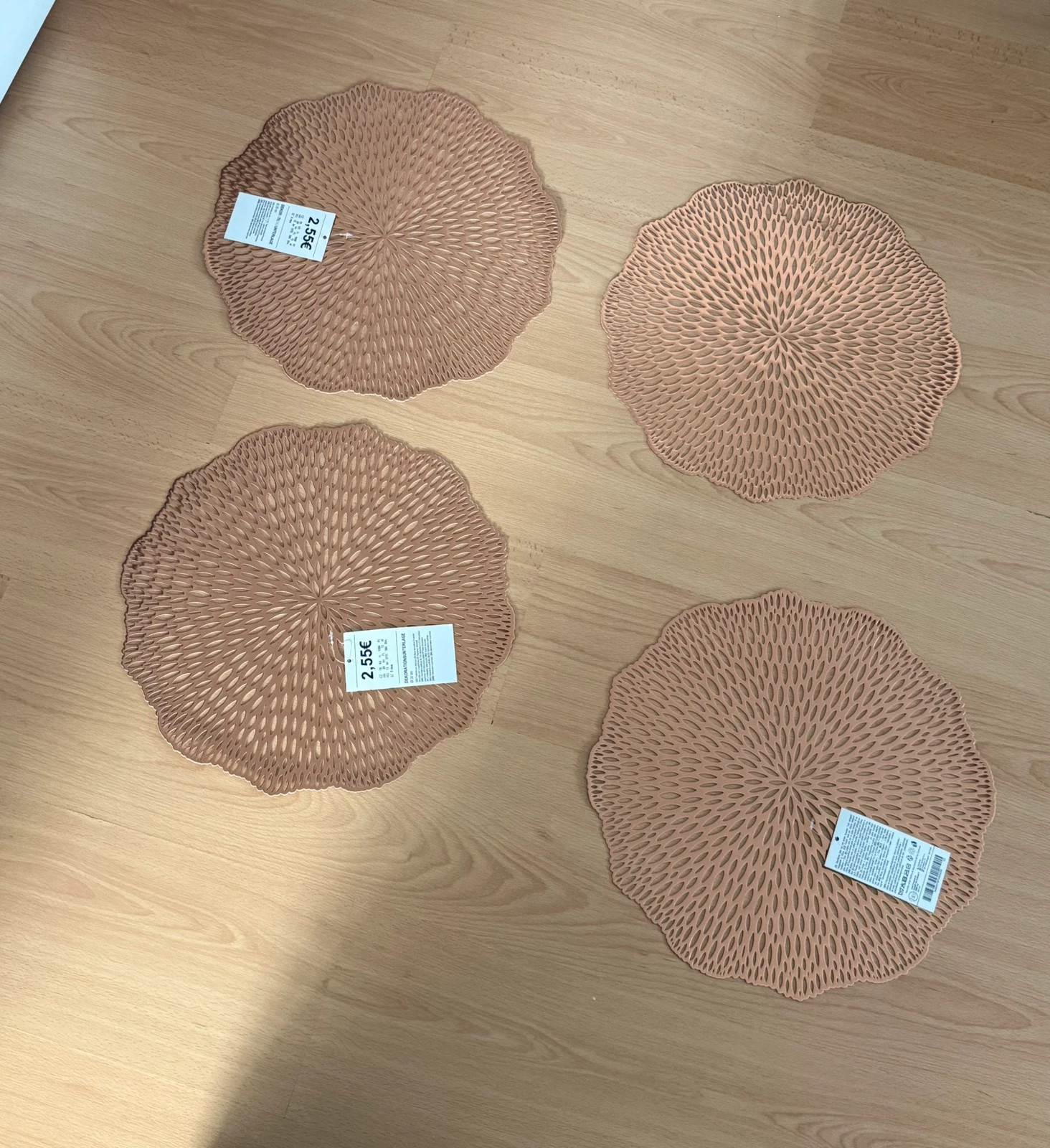 4er Set Tischsets / Platzsets