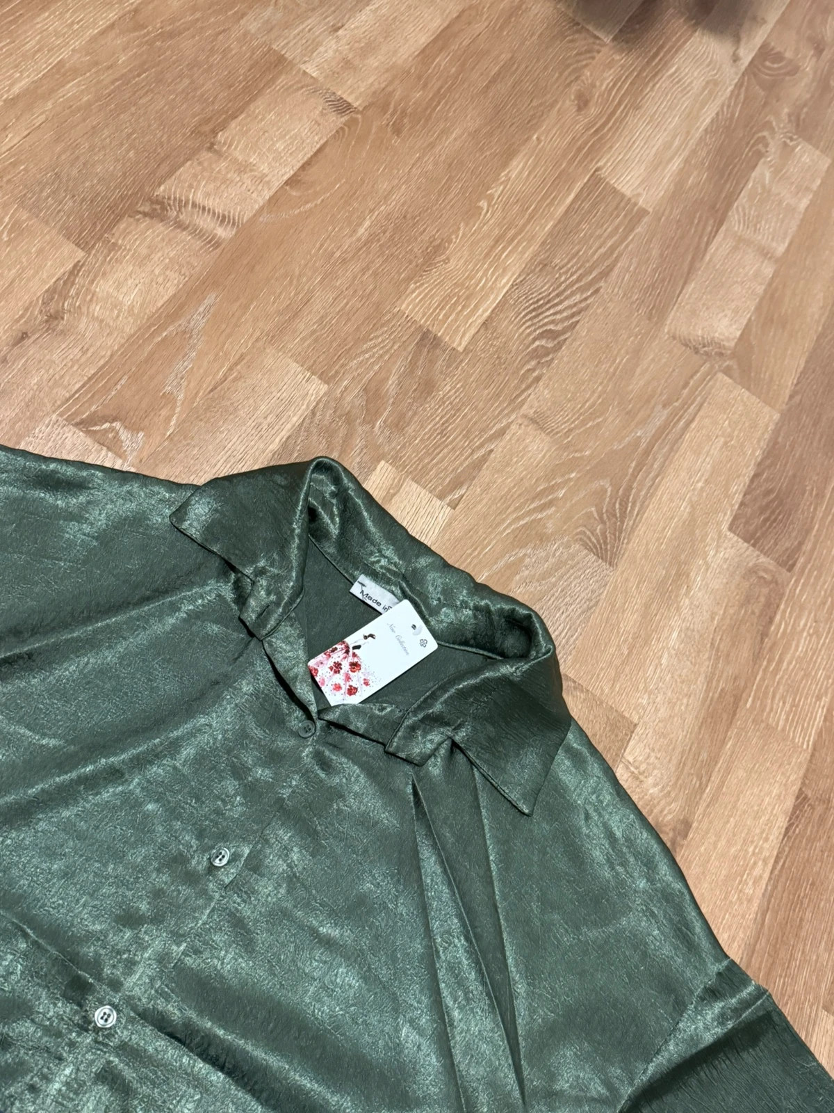 Elegantes Satin-Zweiteiler Set – taille Taille unique 3