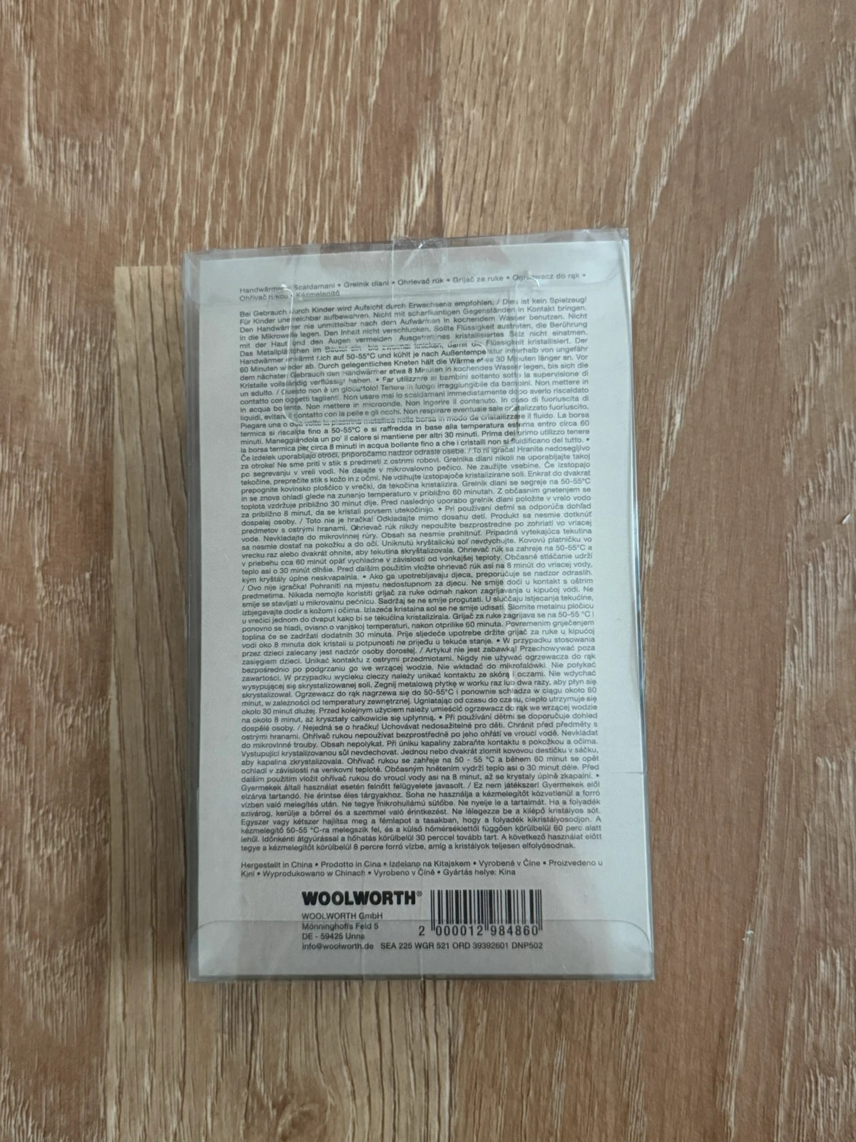 Handwärmer mit Strickbezug 2
