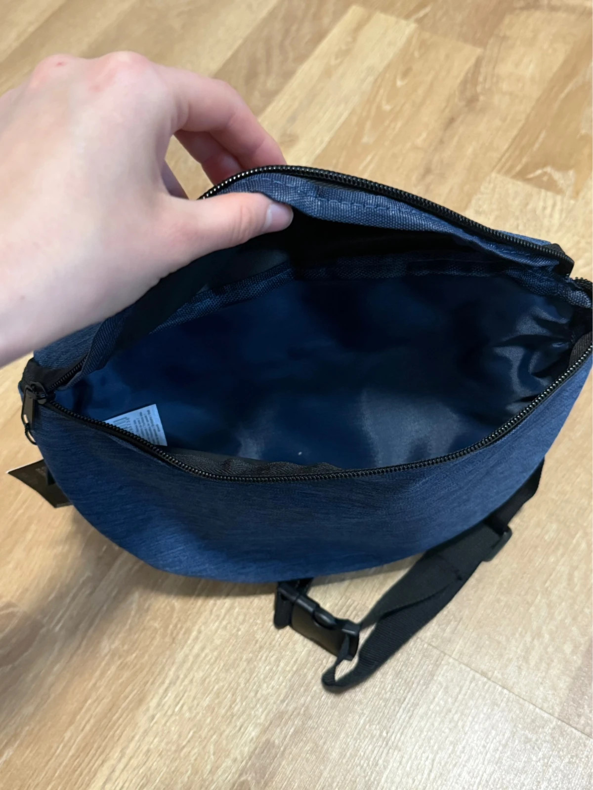 Blaue Crossbody Bag / Umhängetasche – Infinity 4