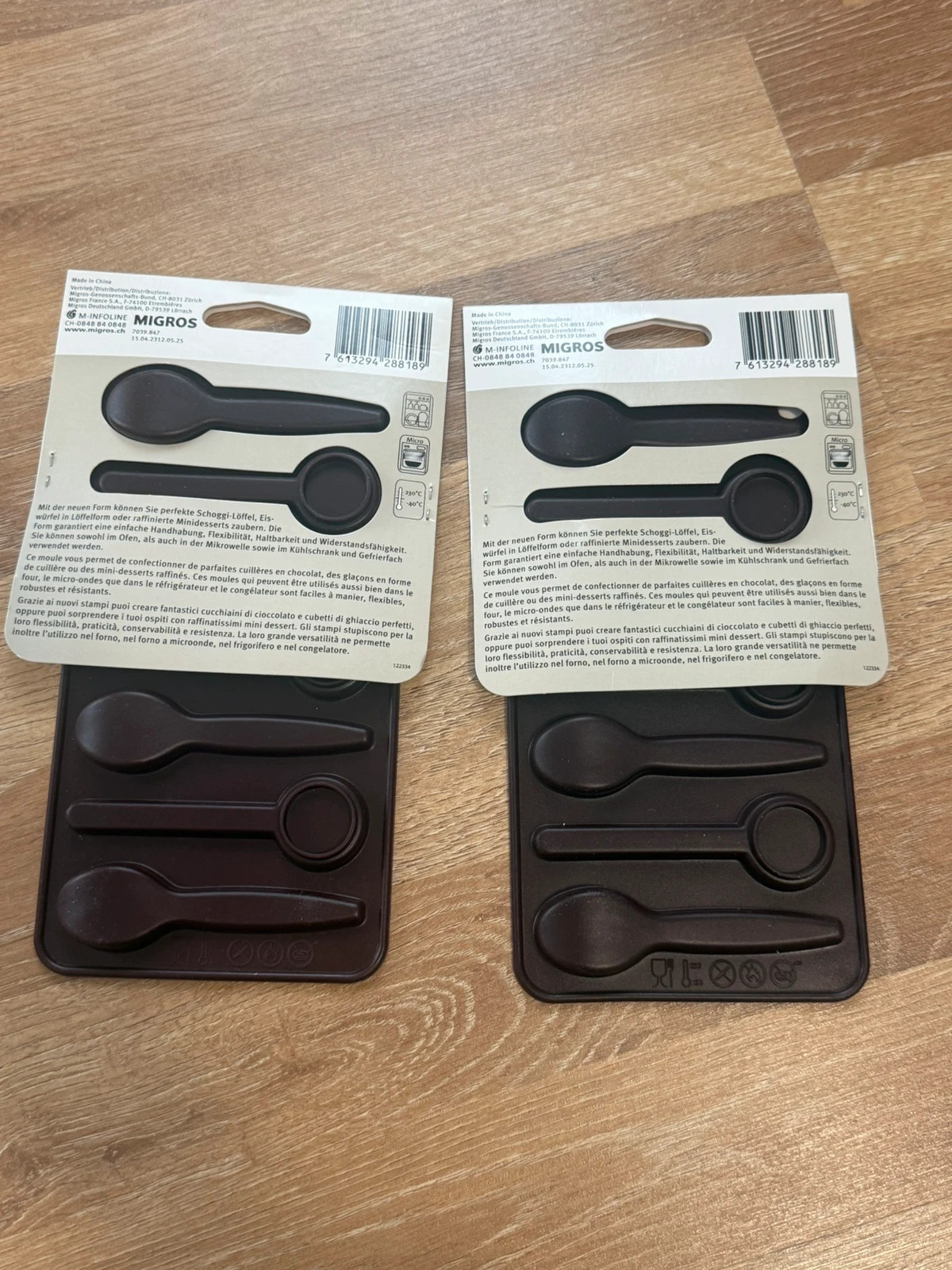 Schokoladenlöffel Form Silikon – Migros 2