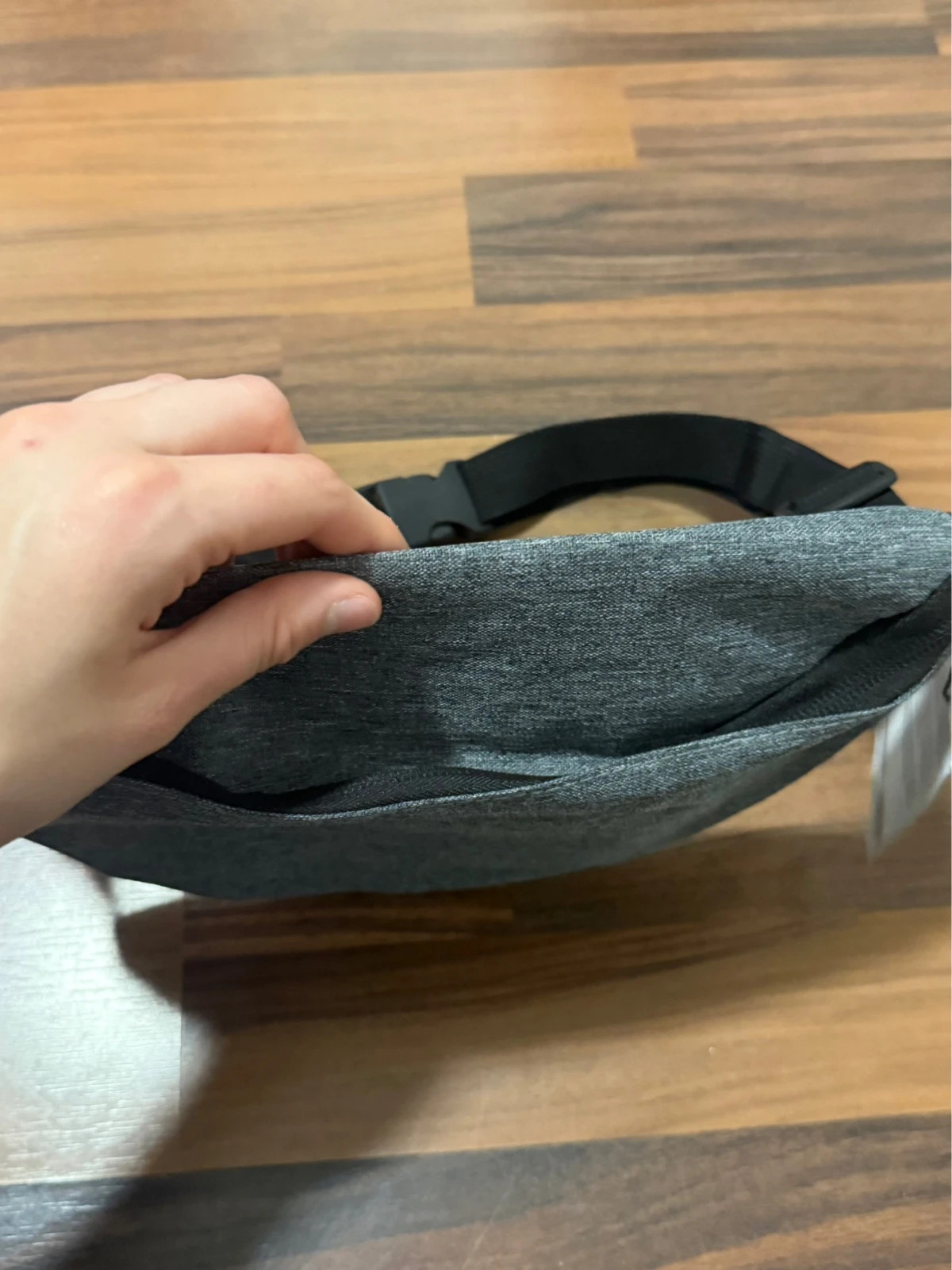 Graue Gürteltasche – Infinity 2