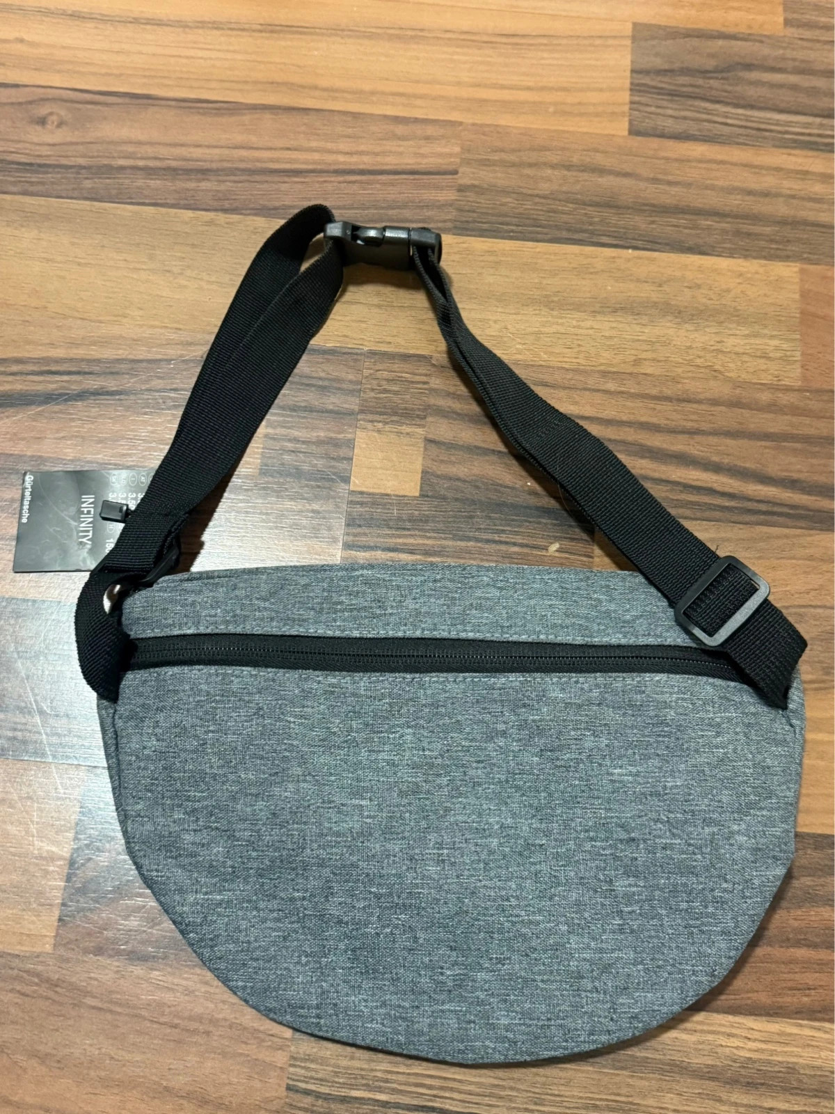Graue Gürteltasche – Infinity 3